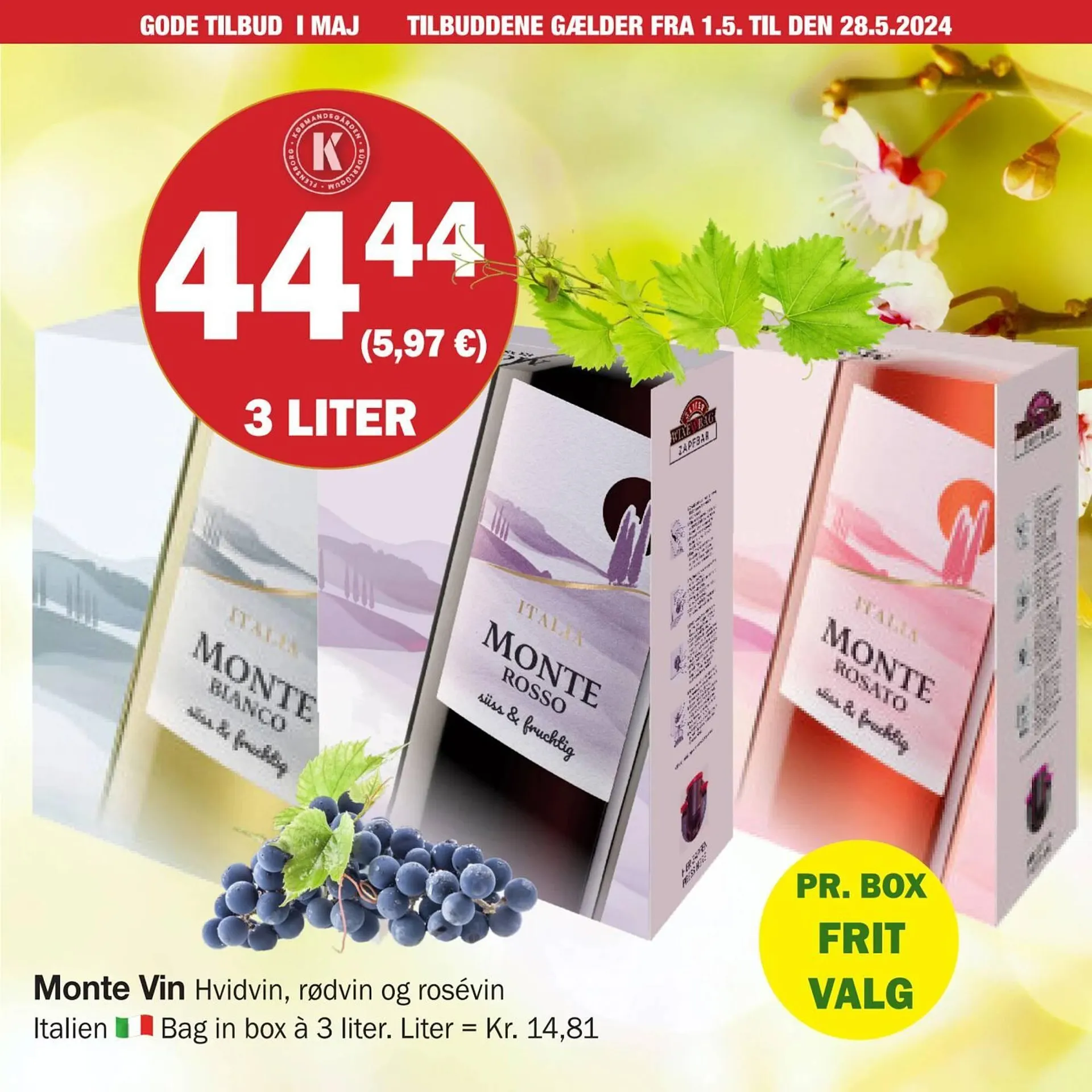 Købmandsgården tilbudsavis Gyldig indtil 30. april - 28. maj 2024 - tilbudsavis side 22