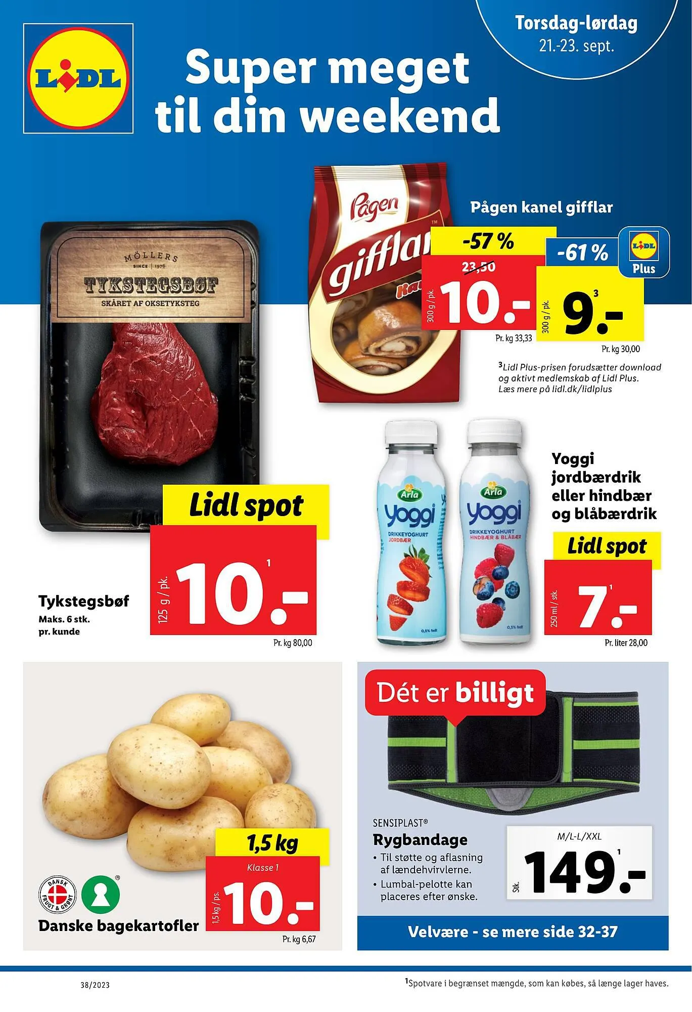 Lidl tilbudsavis Gyldig indtil 17. september - 23. september 2023 - tilbudsavis side 38