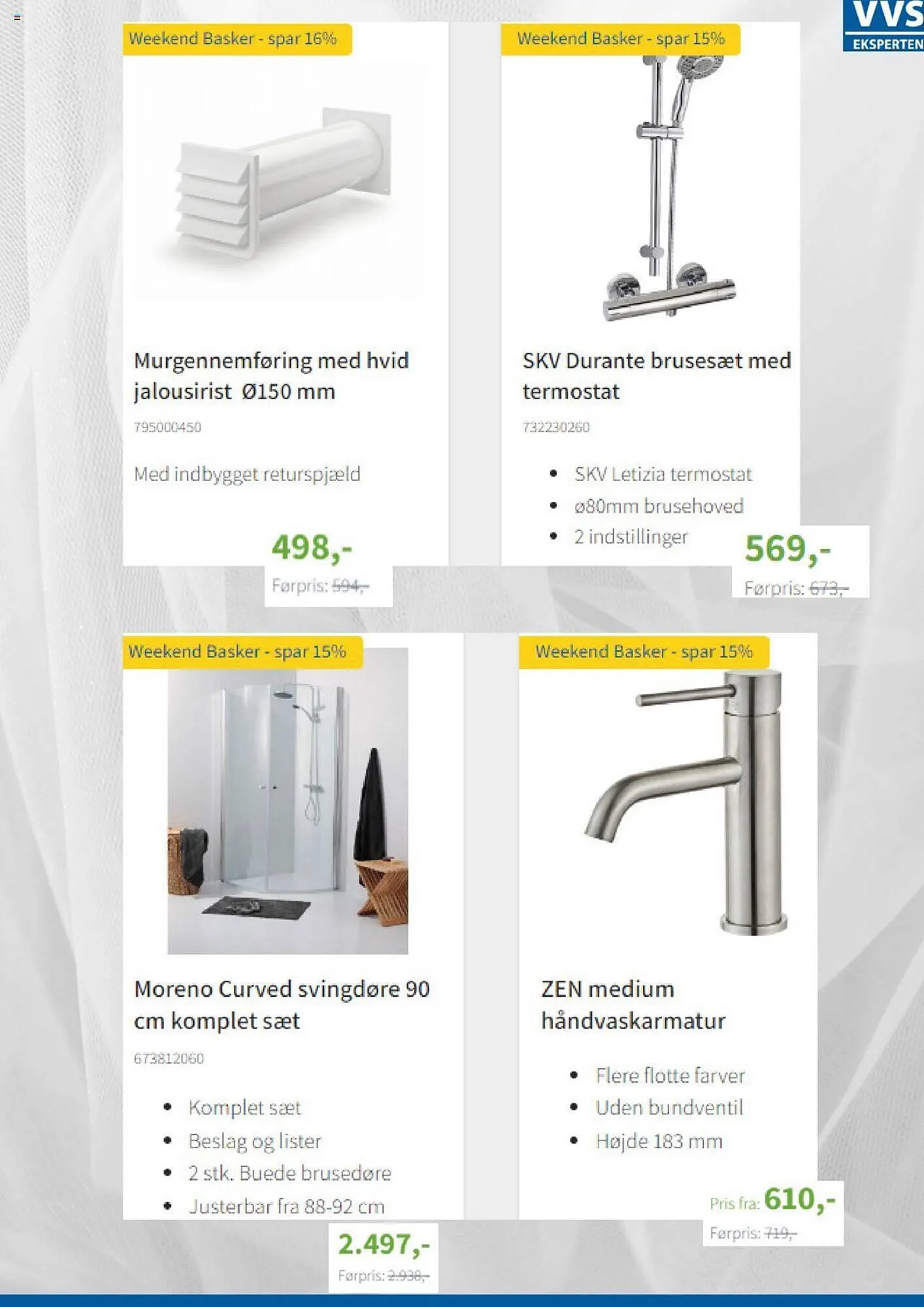 VVS Eksperten tilbudsavis Gyldig indtil 25. august - 5. oktober 2023 - tilbudsavis side 2