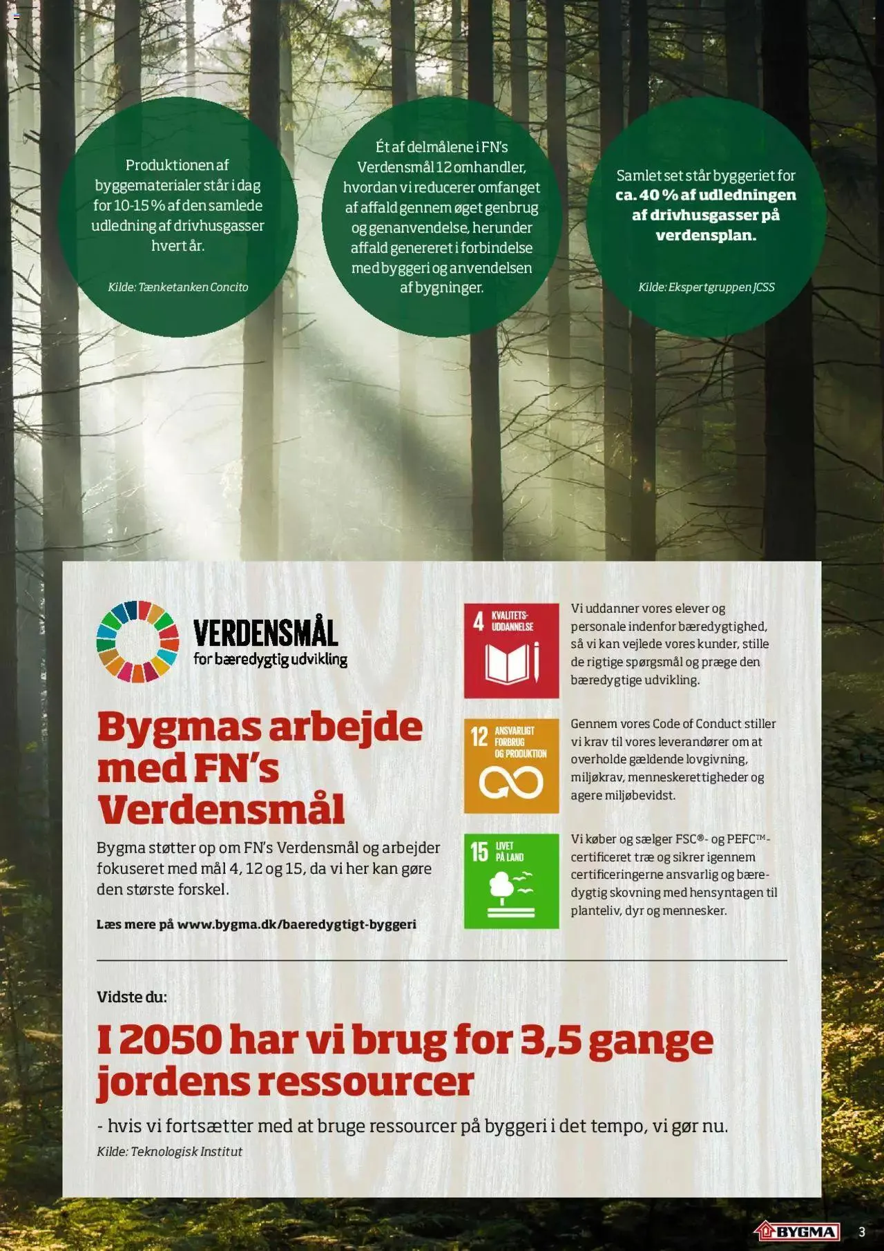 Bygma - Bæredygtigt byggeri Gyldig indtil 11. september - 31. december 2023 - tilbudsavis side 3