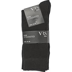 10-pak herre strømper str. 43/46 - sort