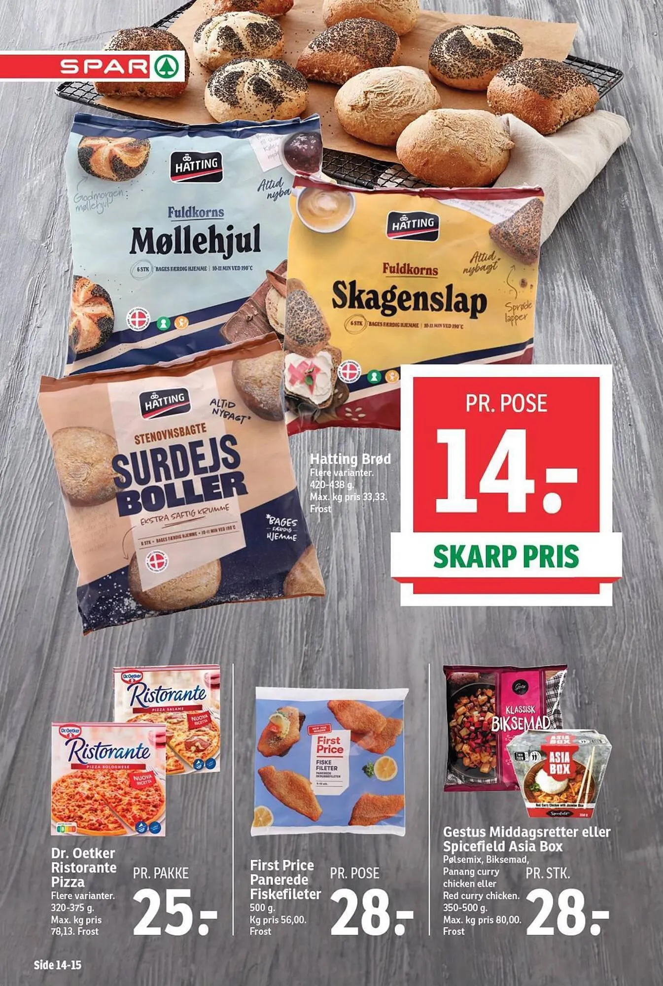 SPAR tilbudsavis Gyldig indtil 5. august - 11. august 2023 - tilbudsavis side 14