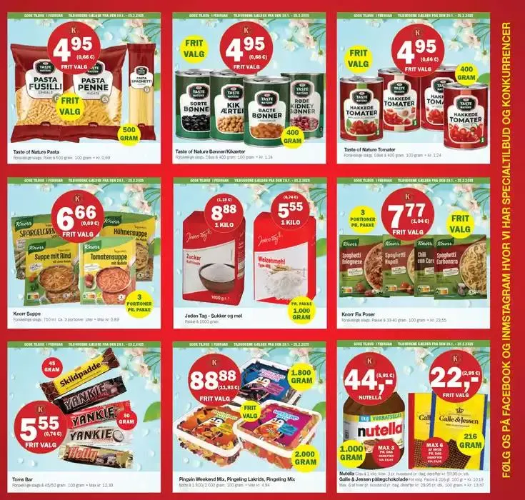 Aktuelle tilbud Købmandsgården Gyldig indtil 29. januar - 25. februar 2025 - tilbudsavis side 9