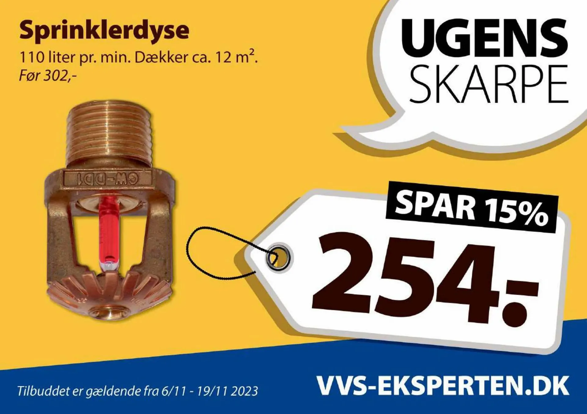 VVS Eksperten tilbudsavis Gyldig indtil 6. november - 19. november 2023 - tilbudsavis side 2