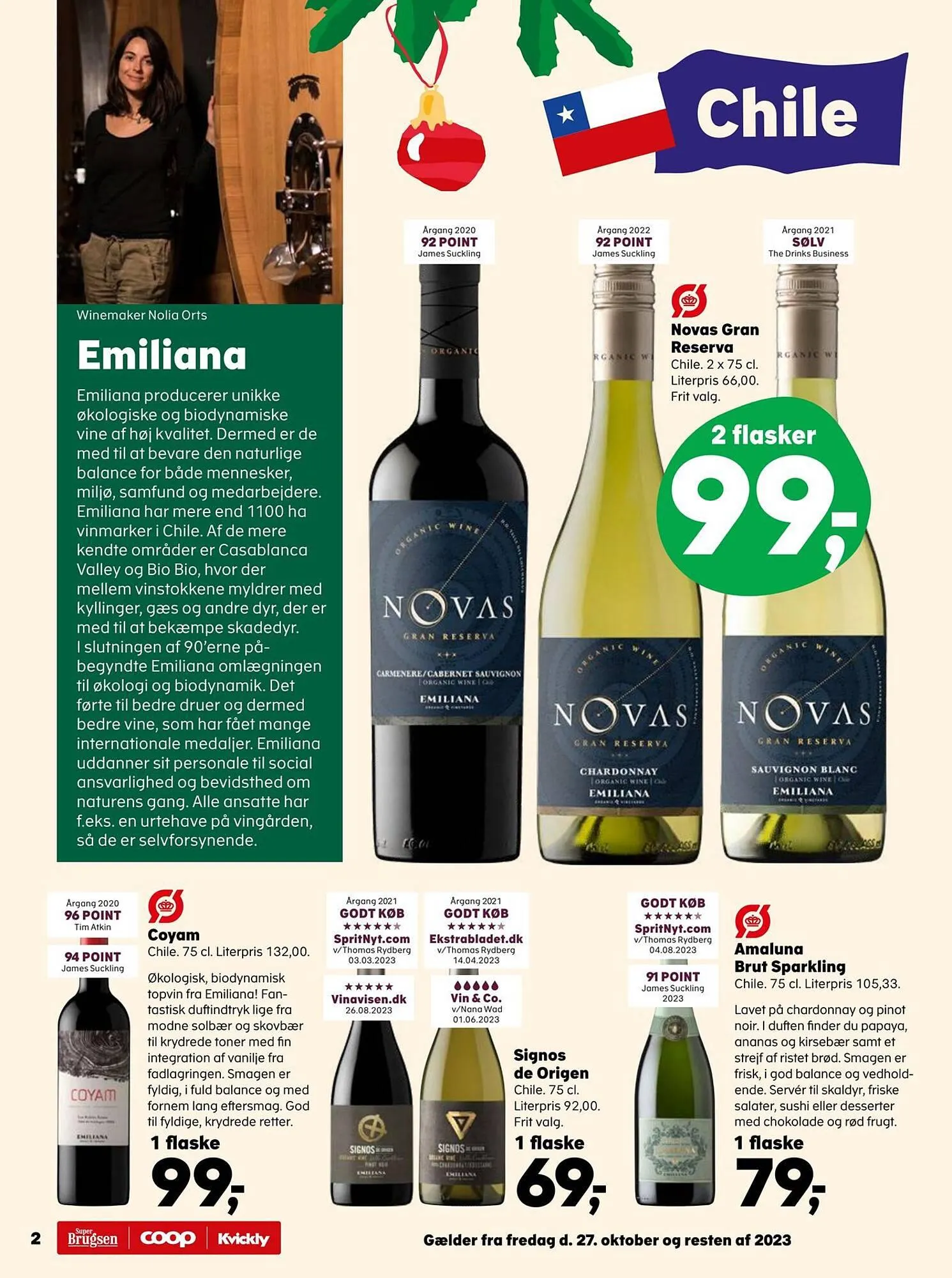 SuperBrugsen tilbudsavis Gyldig indtil 26. oktober - 31. december 2023 - tilbudsavis side 2