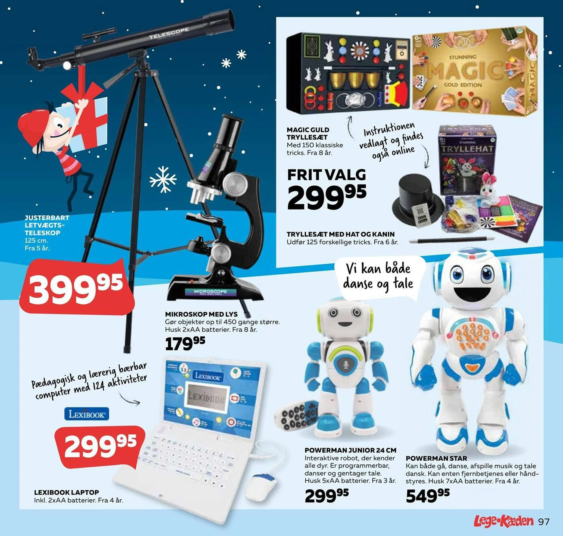 Legekæden tilbudsavis Gyldig indtil 22. oktober - 23. december 2023 - tilbudsavis side 97