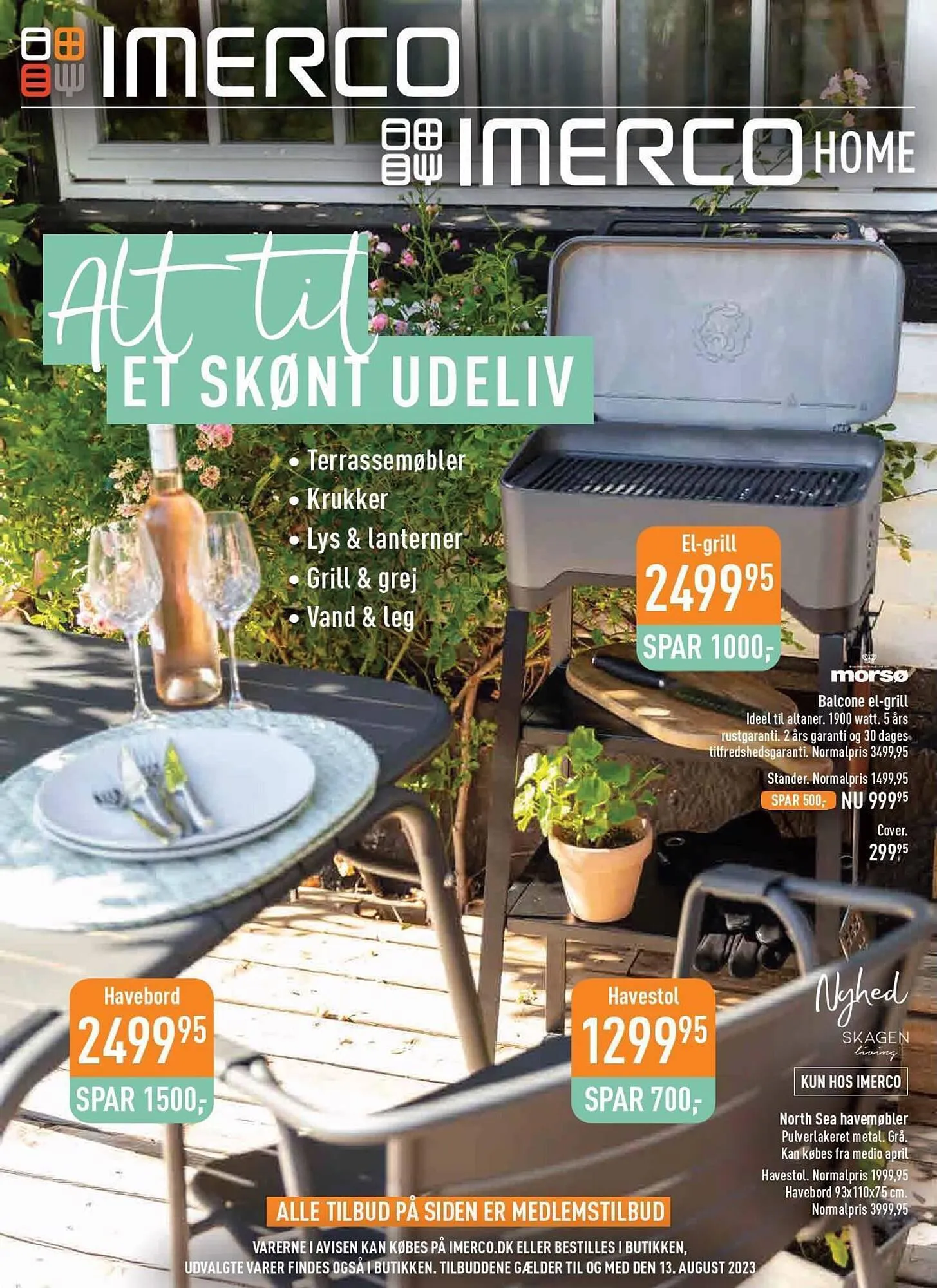 Imerco tilbudsavis Gyldig indtil 24. marts - 13. august 2023 - tilbudsavis side 1