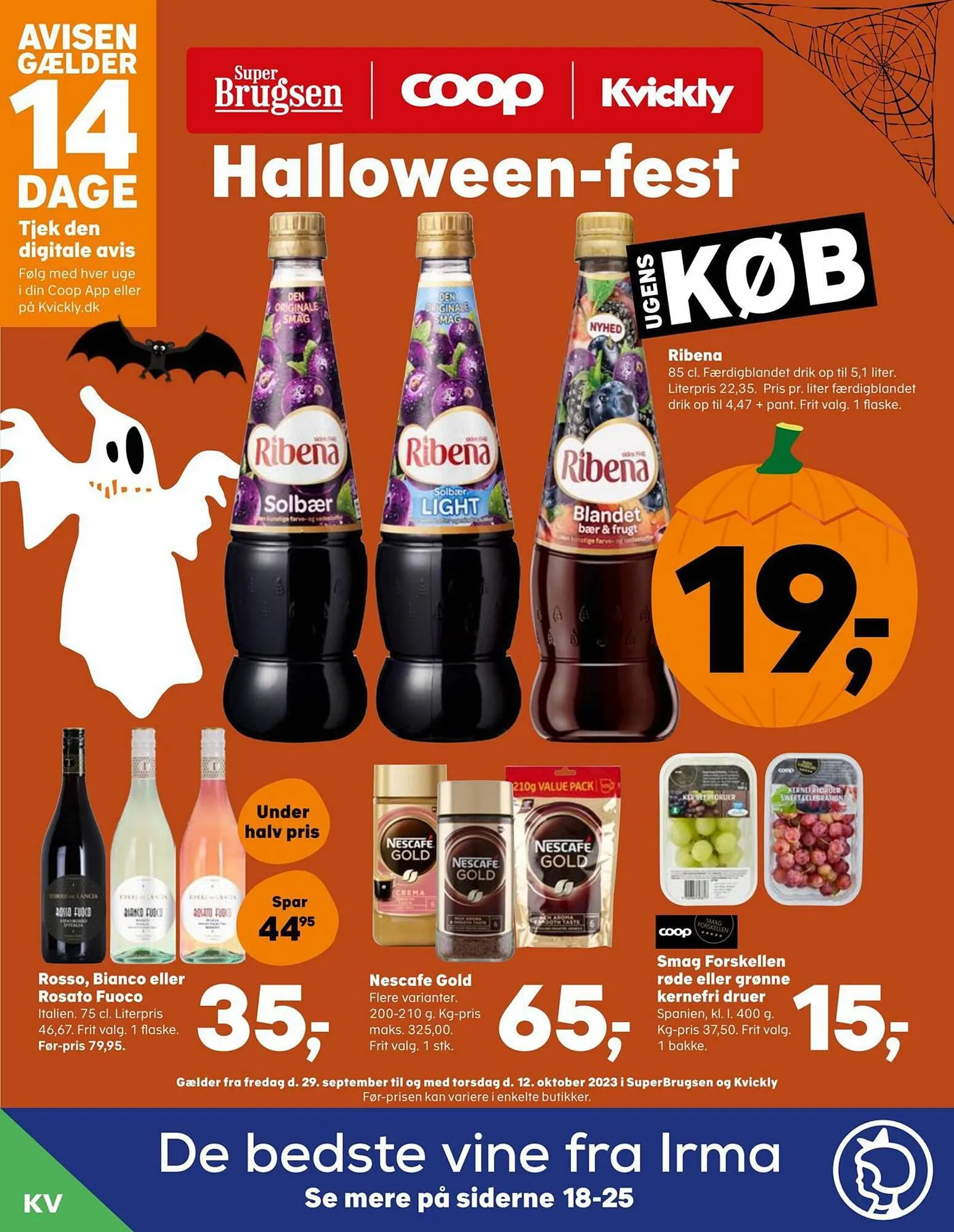 Kvickly tilbudsavis Gyldig indtil 28. september - 12. oktober 2023 - tilbudsavis side 1