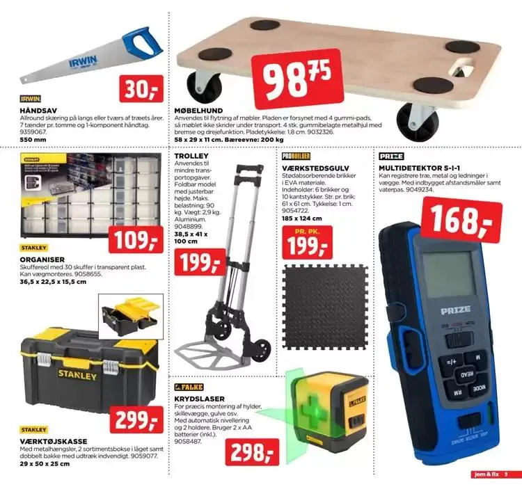 jem & fix Tilbudsavis Gyldig indtil 1. februar - 8. februar 2025 - tilbudsavis side 9