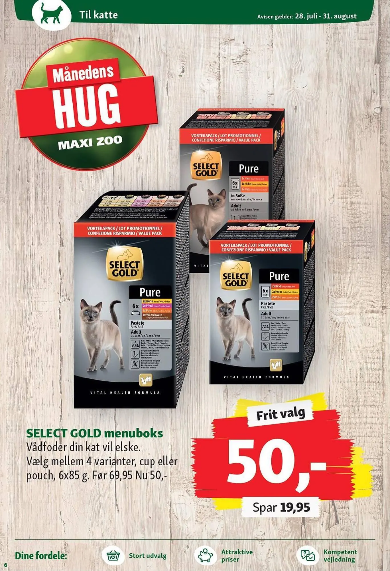 Maxi Zoo tilbudsavis Gyldig indtil 28. juli - 31. august 2023 - tilbudsavis side 6