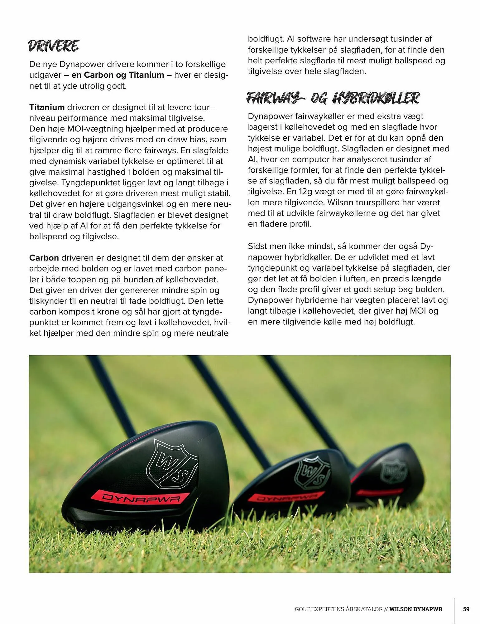 Golf Experten tilbudsavis Gyldig indtil 16. oktober - 30. november 2023 - tilbudsavis side 59