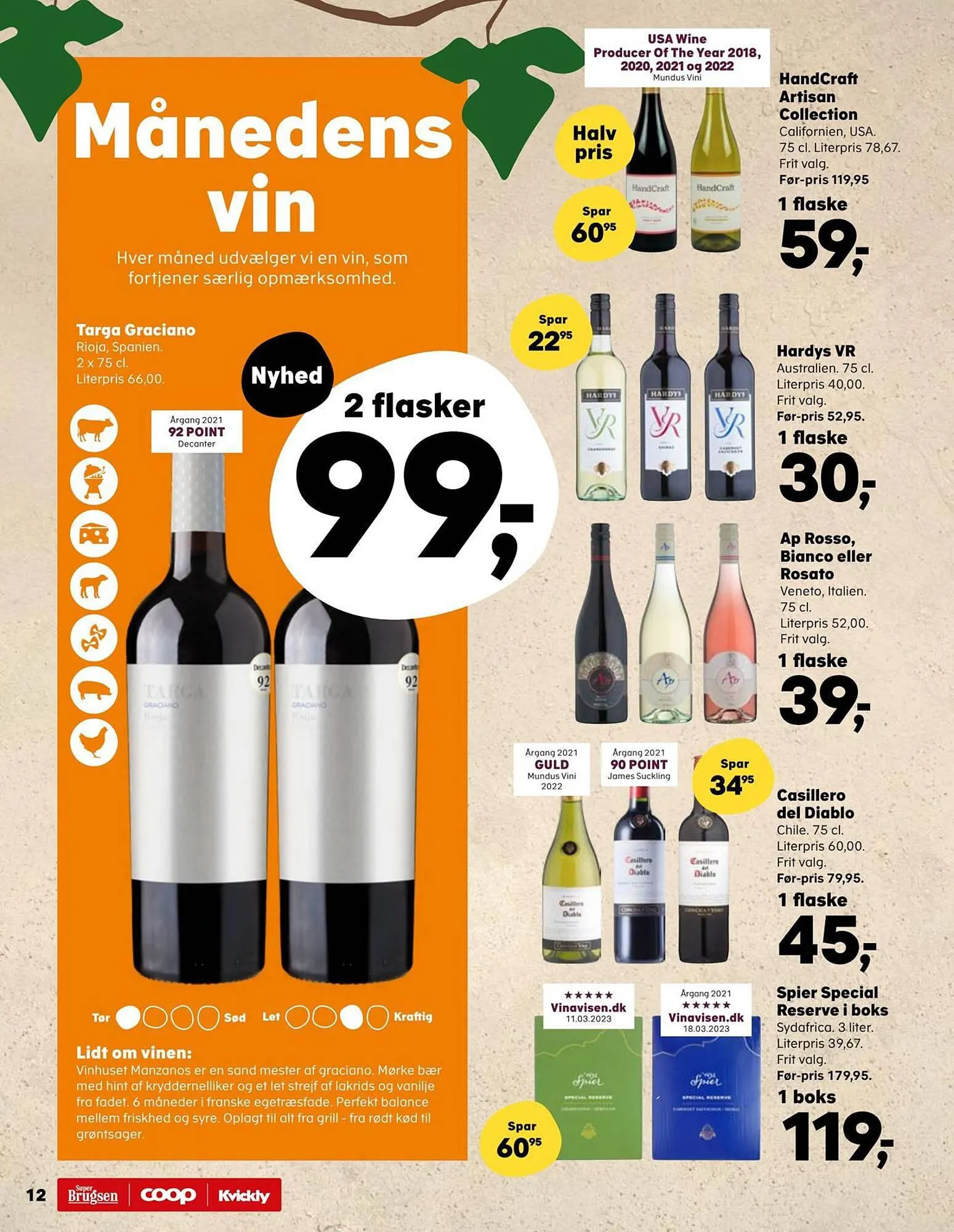 SuperBrugsen tilbudsavis Gyldig indtil 14. september - 28. september 2023 - tilbudsavis side 12