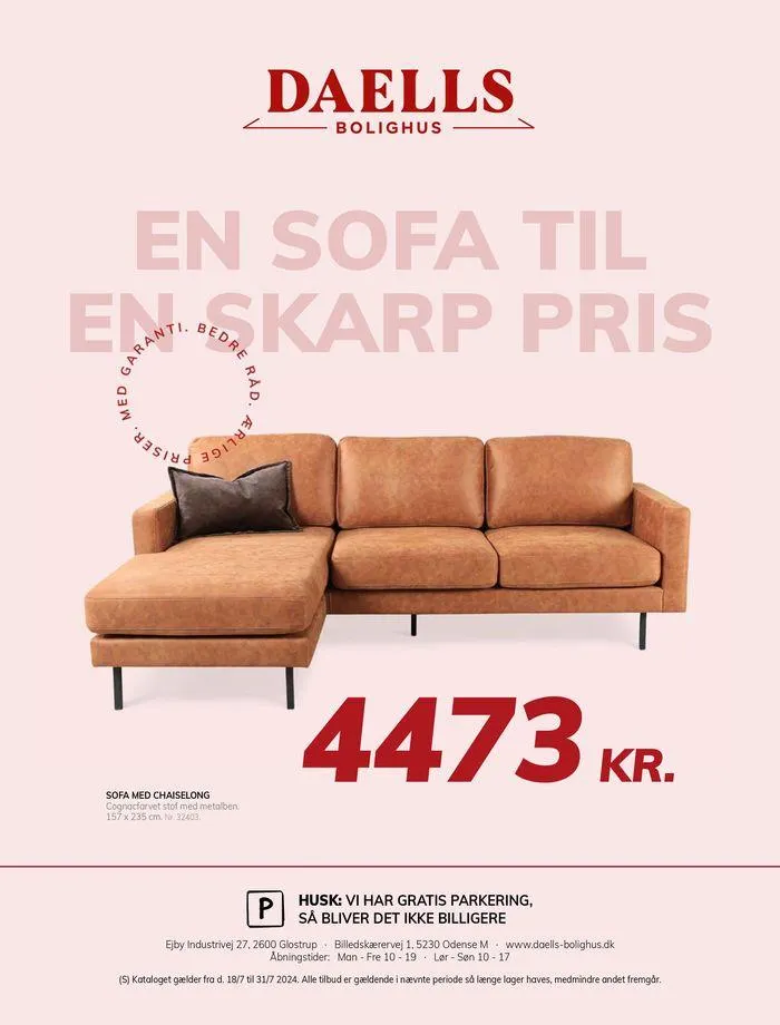 Daells Bolighus Inspiration til spisestuen Gyldig indtil 19. juli - 2. august 2024 - tilbudsavis side 28