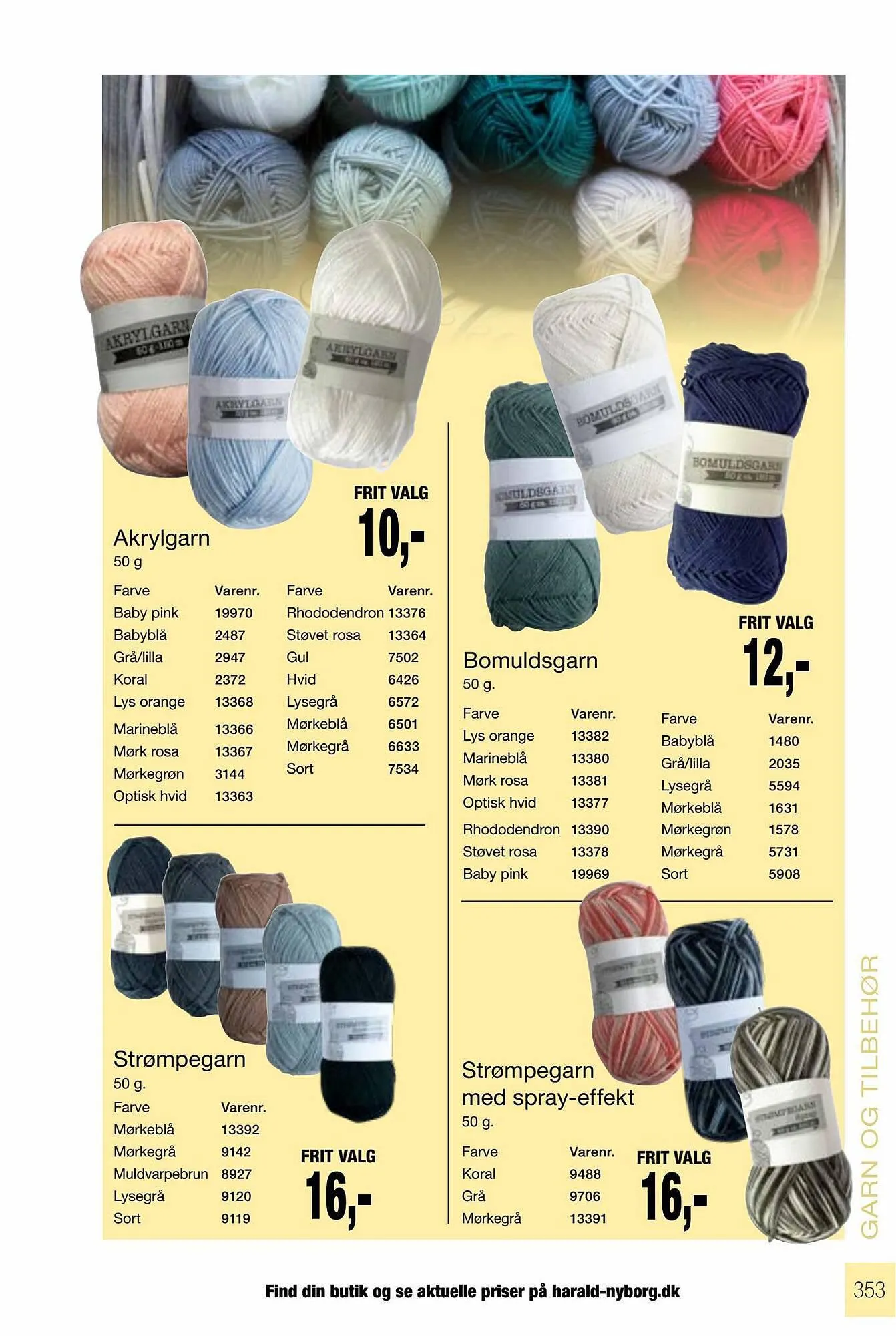 Harald Nyborg tilbudsavis Gyldig indtil 4. januar - 31. december 2023 - tilbudsavis side 353