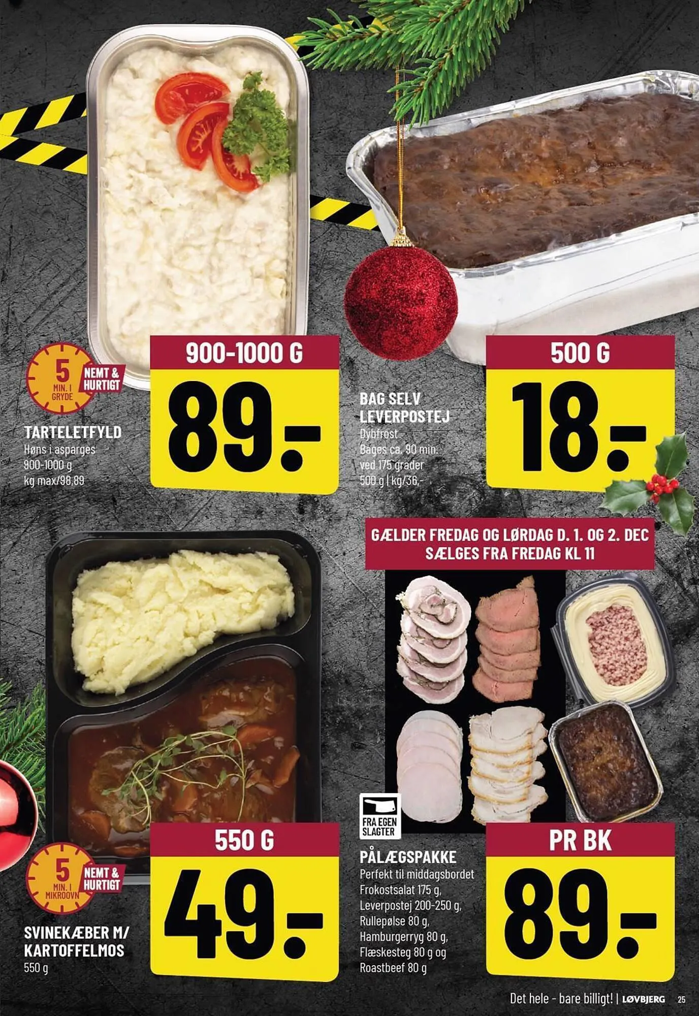 Løvbjerg tilbudsavis Gyldig indtil 1. december - 7. december 2023 - tilbudsavis side 25