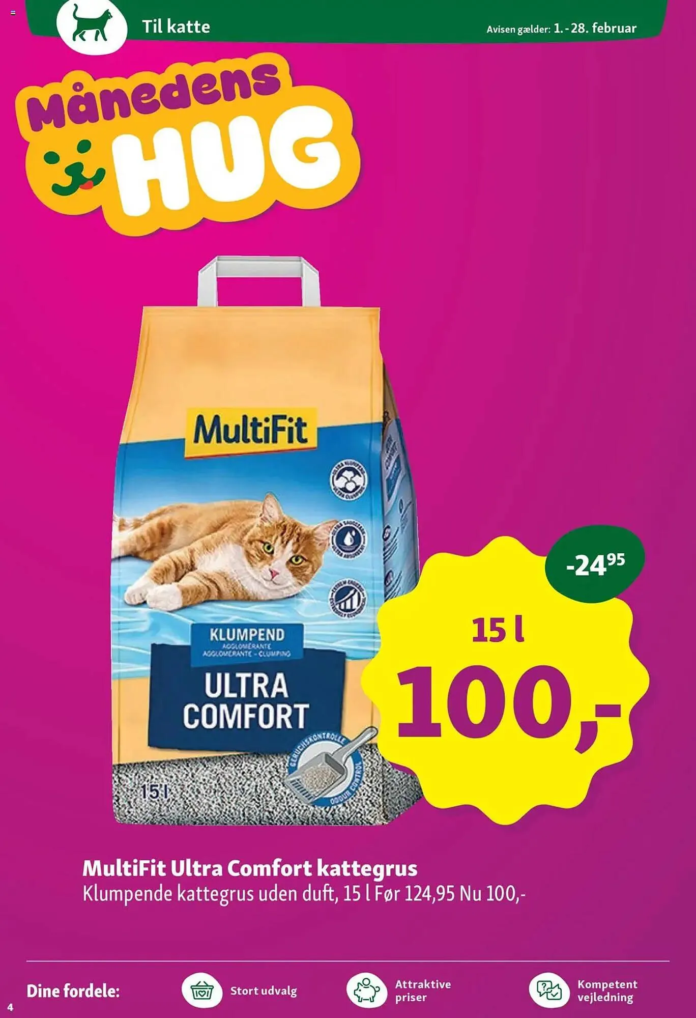 Maxi Zoo tilbudsavis Gyldig indtil 1. februar - 28. februar 2025 - tilbudsavis side 4