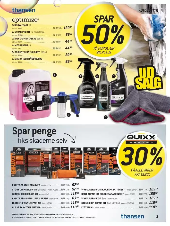 Aktuell kundeavis Thansen Gyldig indtil 1. januar - 28. januar 2025 - tilbudsavis side 3