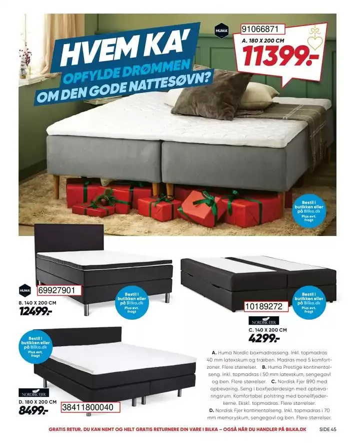 Aktuelle kup og tilbud Gyldig indtil 20. november - 4. december 2024 - tilbudsavis side 45