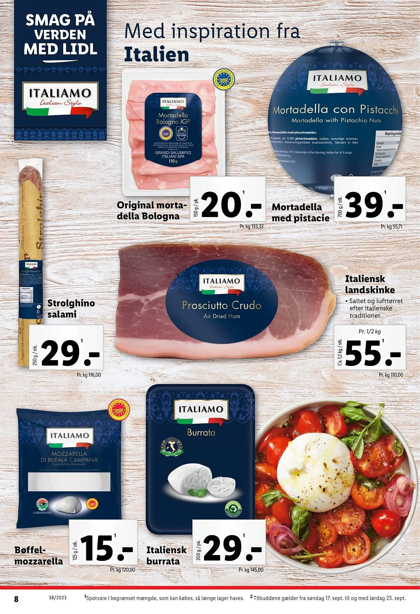 Lidl tilbudsavis Gyldig indtil 17. september - 23. september 2023 - tilbudsavis side 8