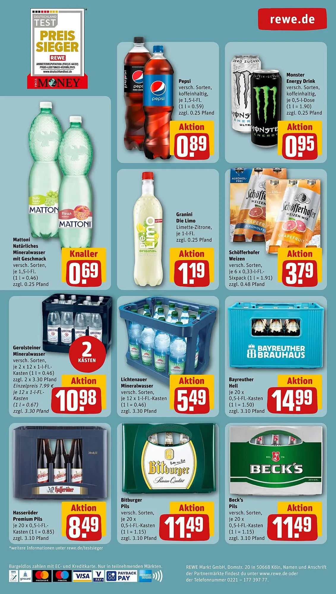 REWE tilbudsavis Gyldig indtil 4. september - 9. september 2023 - tilbudsavis side 32