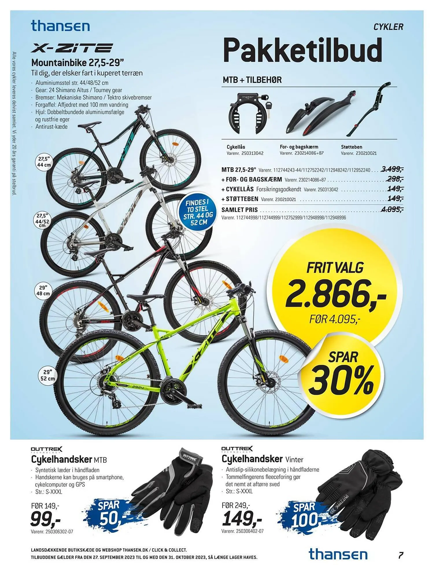 Thansen tilbudsavis Gyldig indtil 26. september - 31. oktober 2023 - tilbudsavis side 7