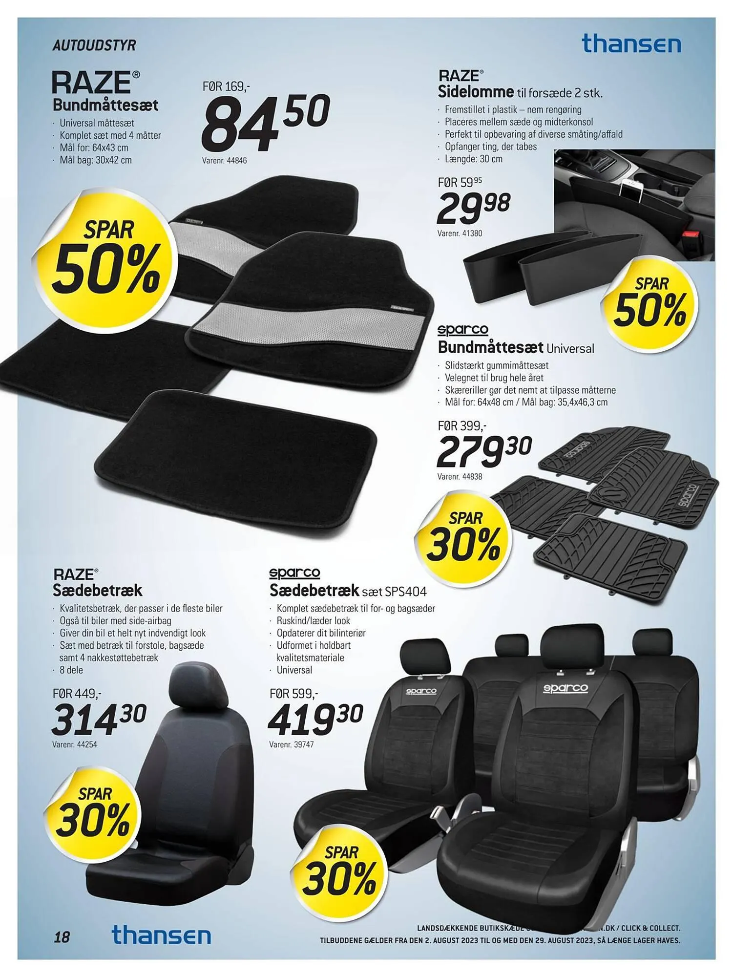 Thansen tilbudsavis Gyldig indtil 1. august - 29. august 2023 - tilbudsavis side 18