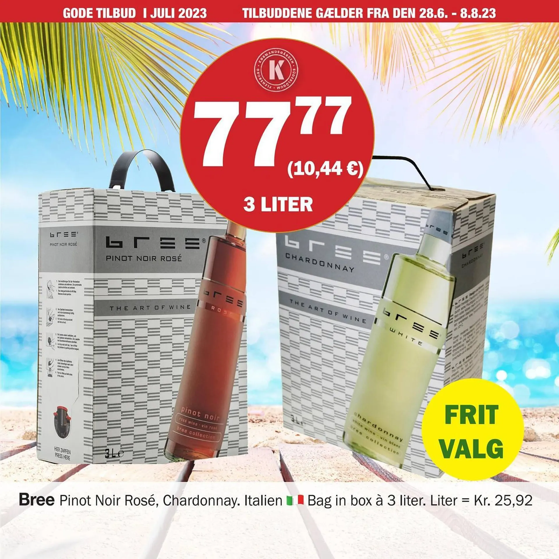 Købmandsgården tilbudsavis Gyldig indtil 27. juni - 8. august 2023 - tilbudsavis side 25