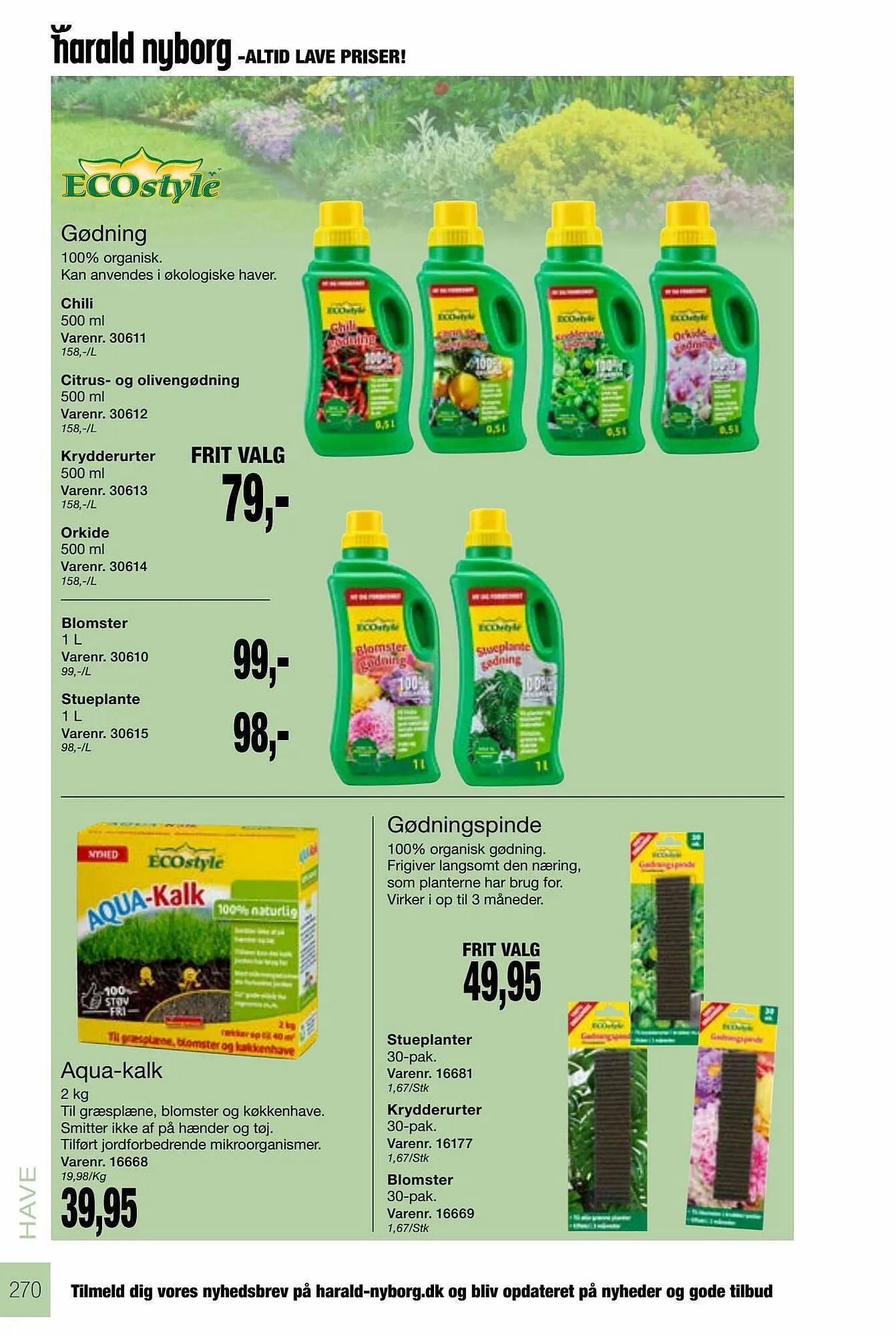 Harald Nyborg tilbudsavis Gyldig indtil 4. januar - 31. december 2023 - tilbudsavis side 270