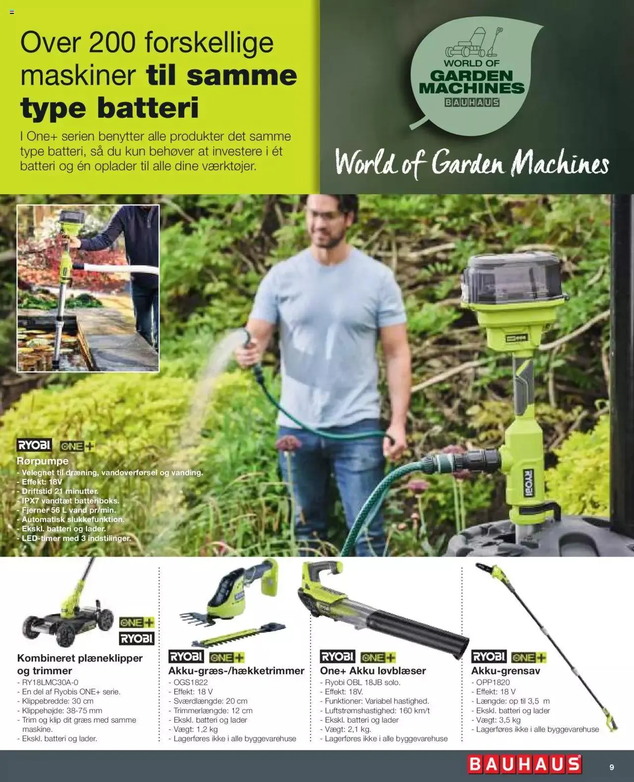 Bauhaus - El-værktøj og havemaskinemagasin Gyldig indtil 1. maj - 31. december 2023 - tilbudsavis side 9
