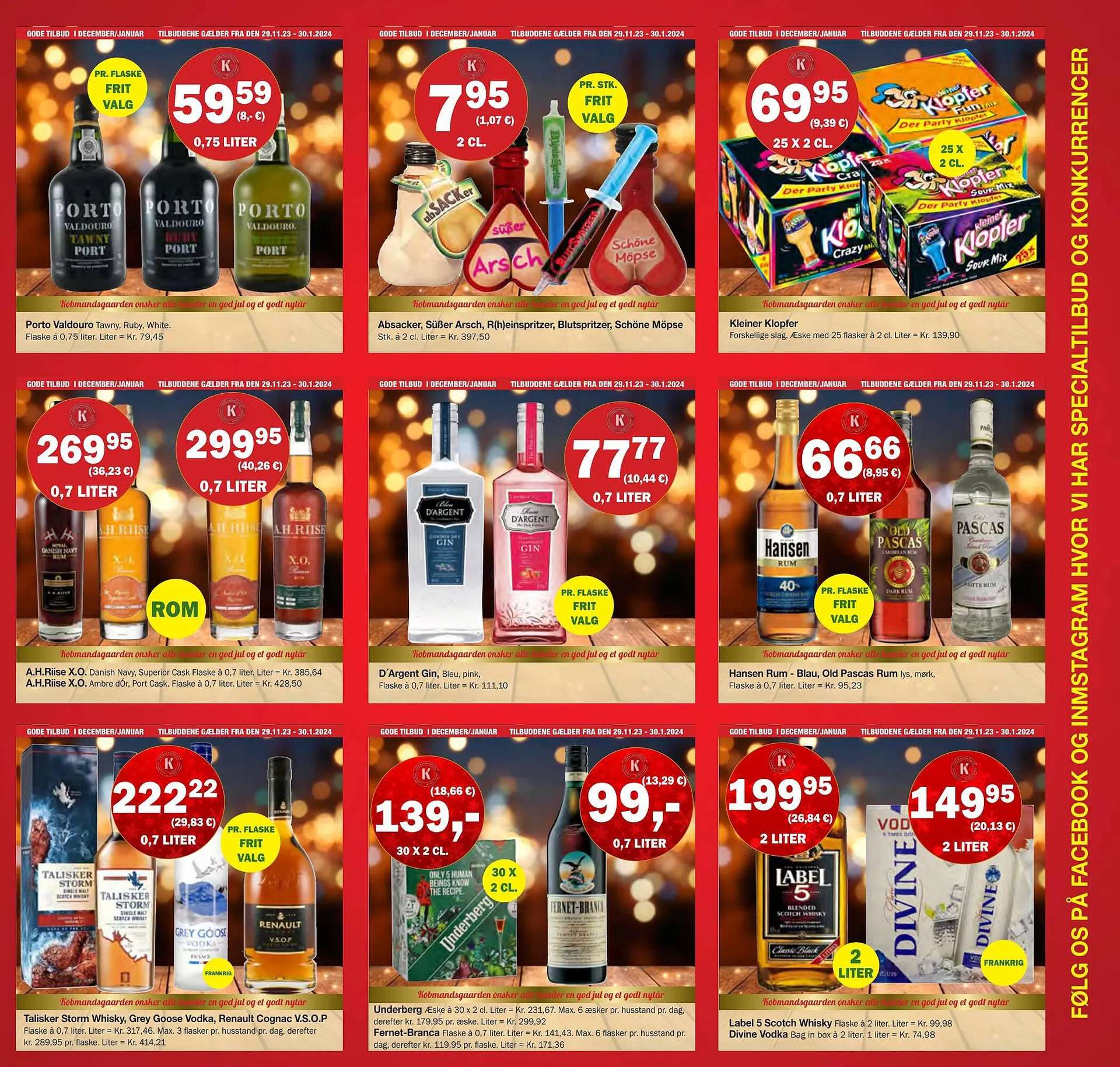 Købmandsgården tilbudsavis Gyldig indtil 29. november - 30. januar 2024 - tilbudsavis side 3