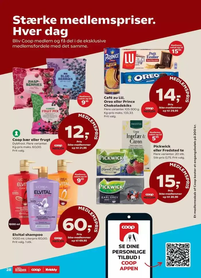 SuperBrugsen brochurer Gyldig indtil 30. januar - 6. februar 2025 - tilbudsavis side 28