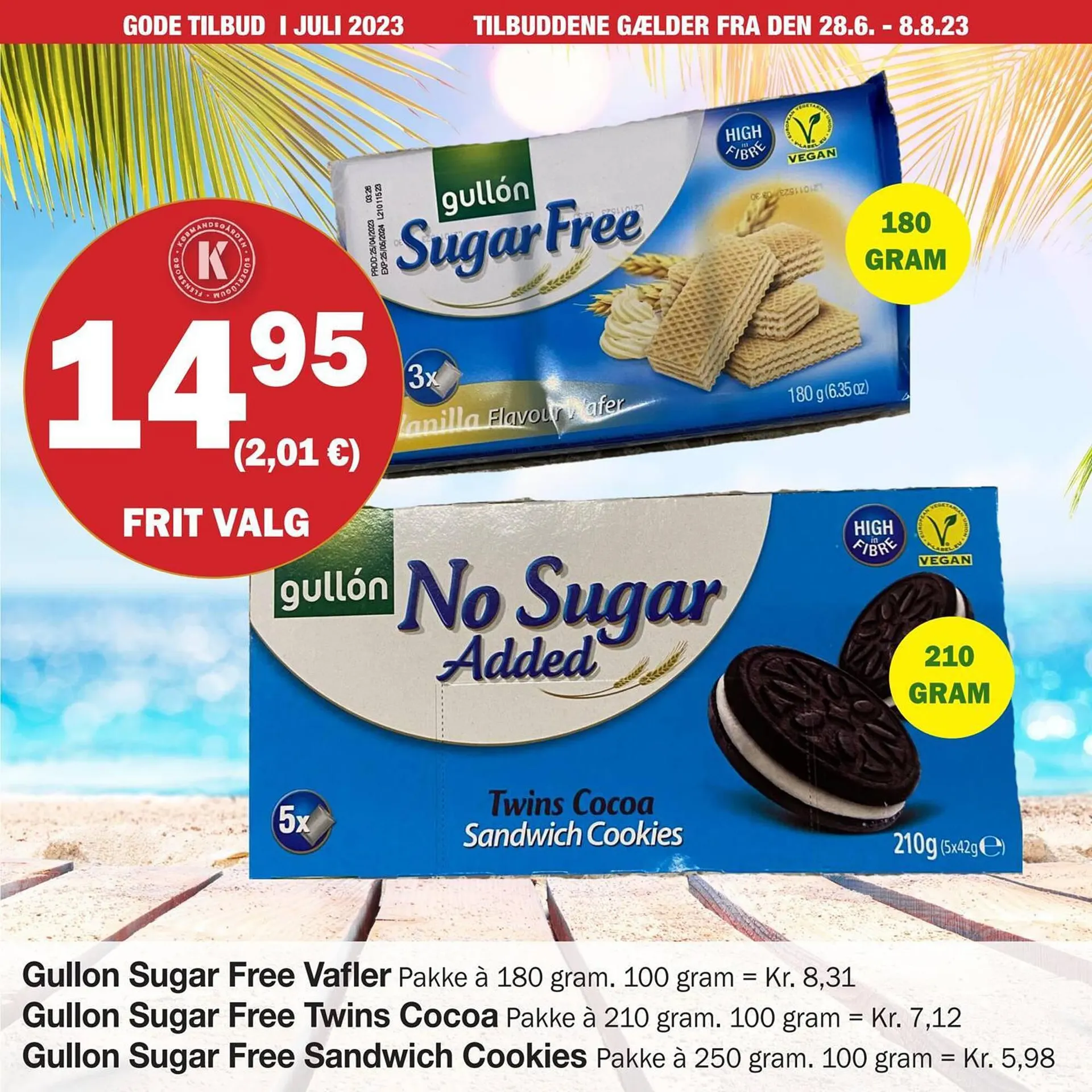 Købmandsgården tilbudsavis Gyldig indtil 27. juni - 8. august 2023 - tilbudsavis side 70