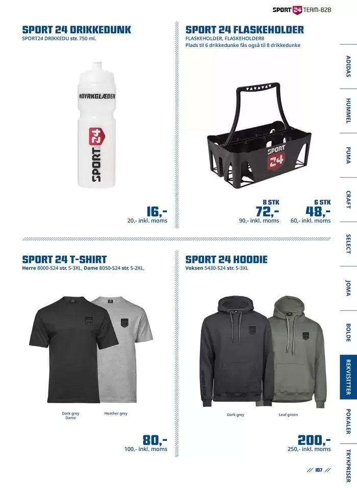 Sport 24 Team Gyldig indtil 24. januar - 31. december 2025 - tilbudsavis side 107