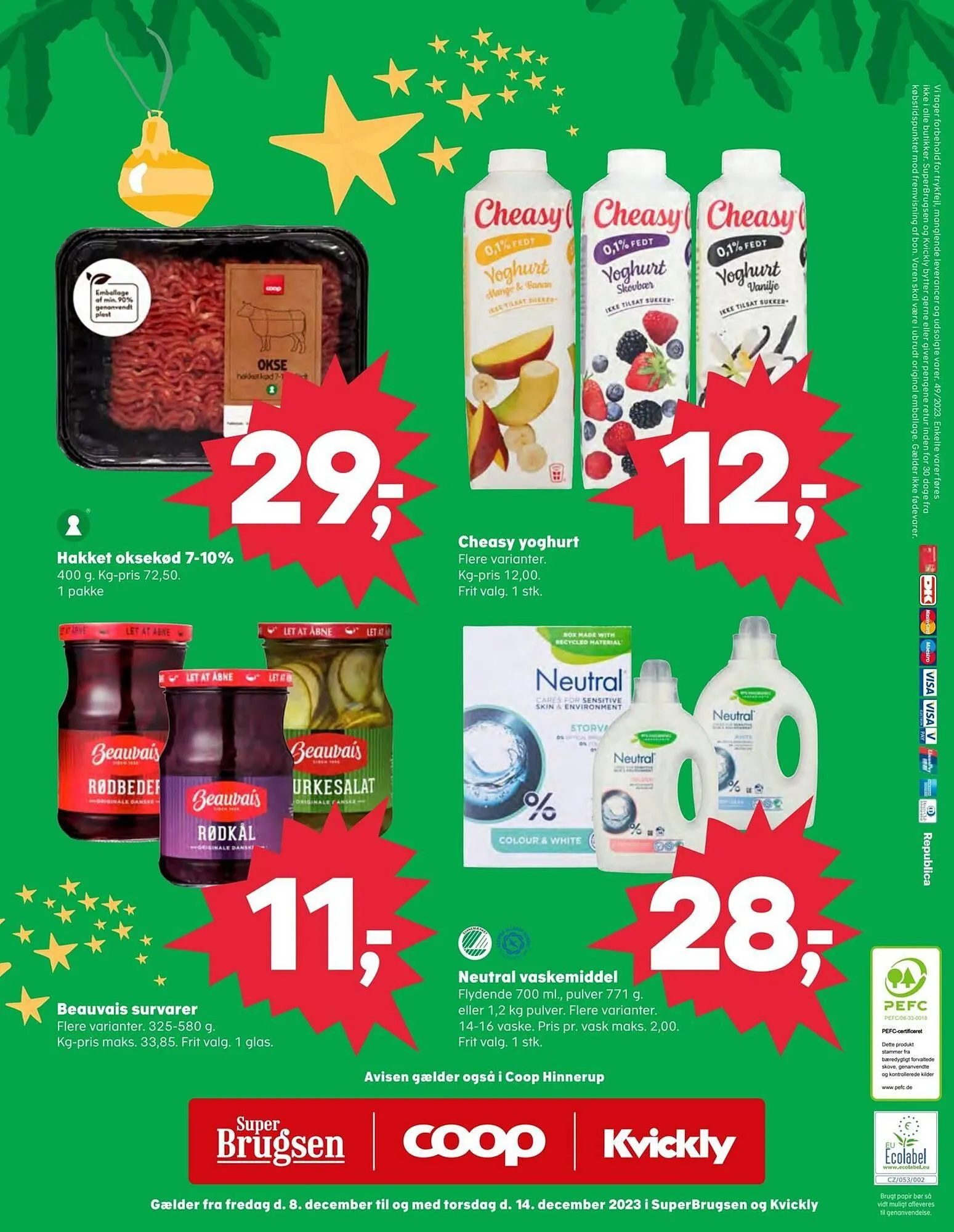 Kvickly tilbudsavis Gyldig indtil 7. december - 14. december 2023 - tilbudsavis side 47