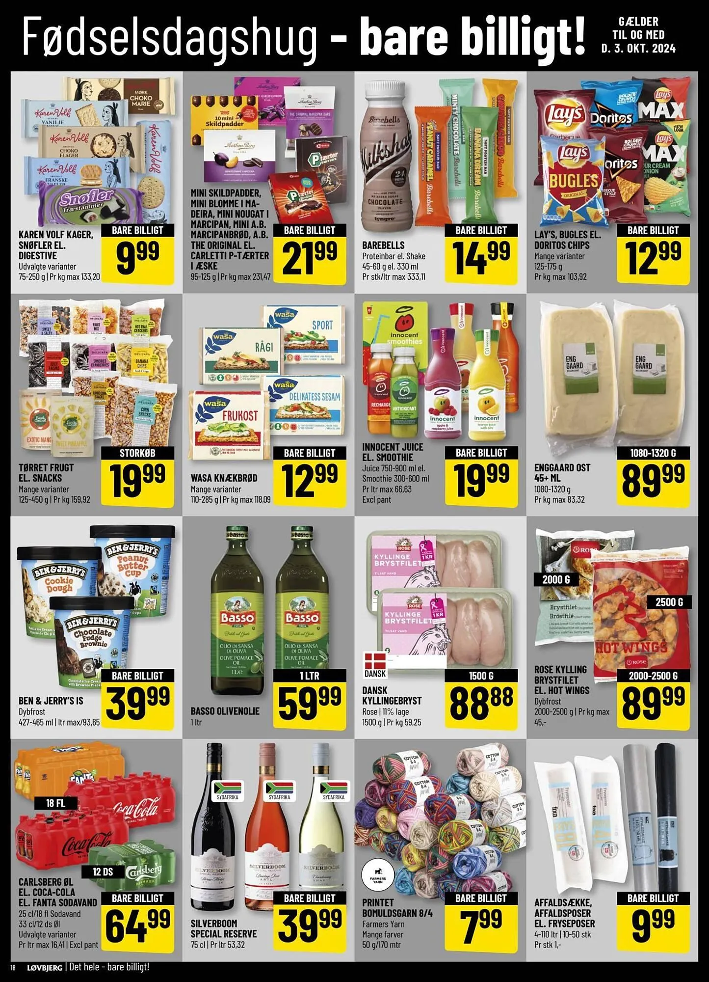 Løvbjerg tilbudsavis Gyldig indtil 12. september - 19. september 2024 - tilbudsavis side 18