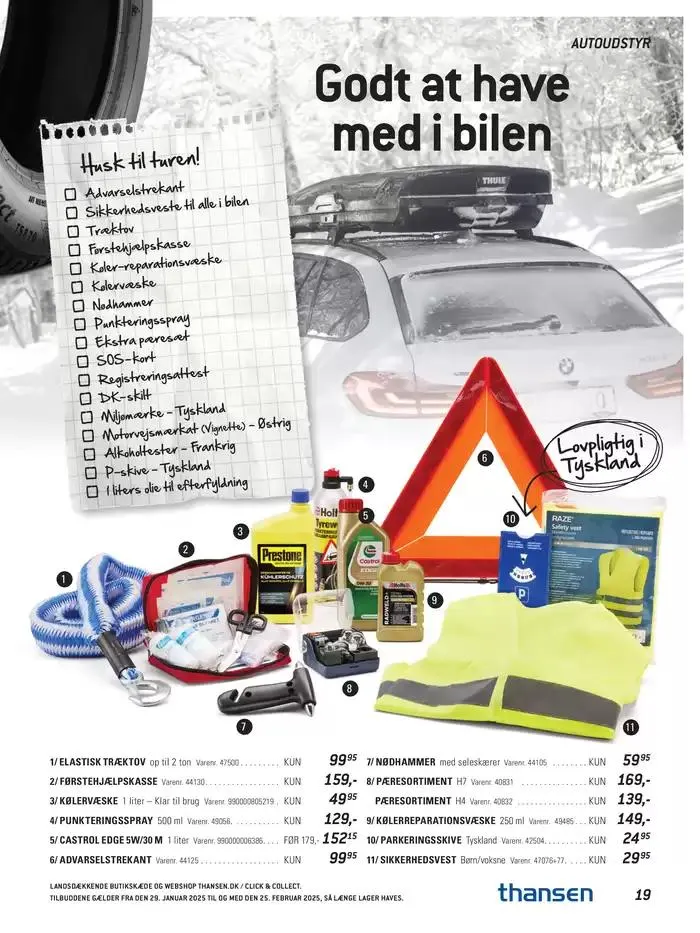 Aktuell kundeavis Thansen Gyldig indtil 29. januar - 25. februar 2025 - tilbudsavis side 19