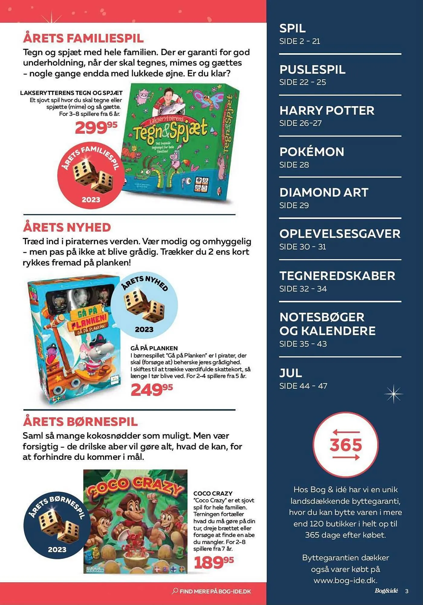 Bog & idé tilbudsavis Gyldig indtil 6. november - 23. december 2023 - tilbudsavis side 3