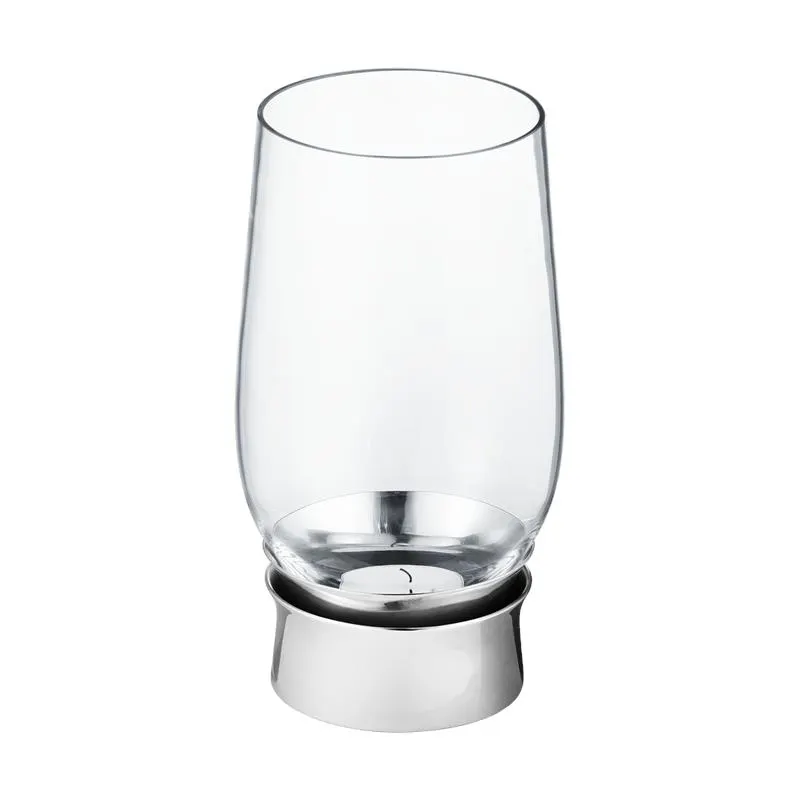 Georg Jensen LUMIS Fyrfadsstage Stål/Glas