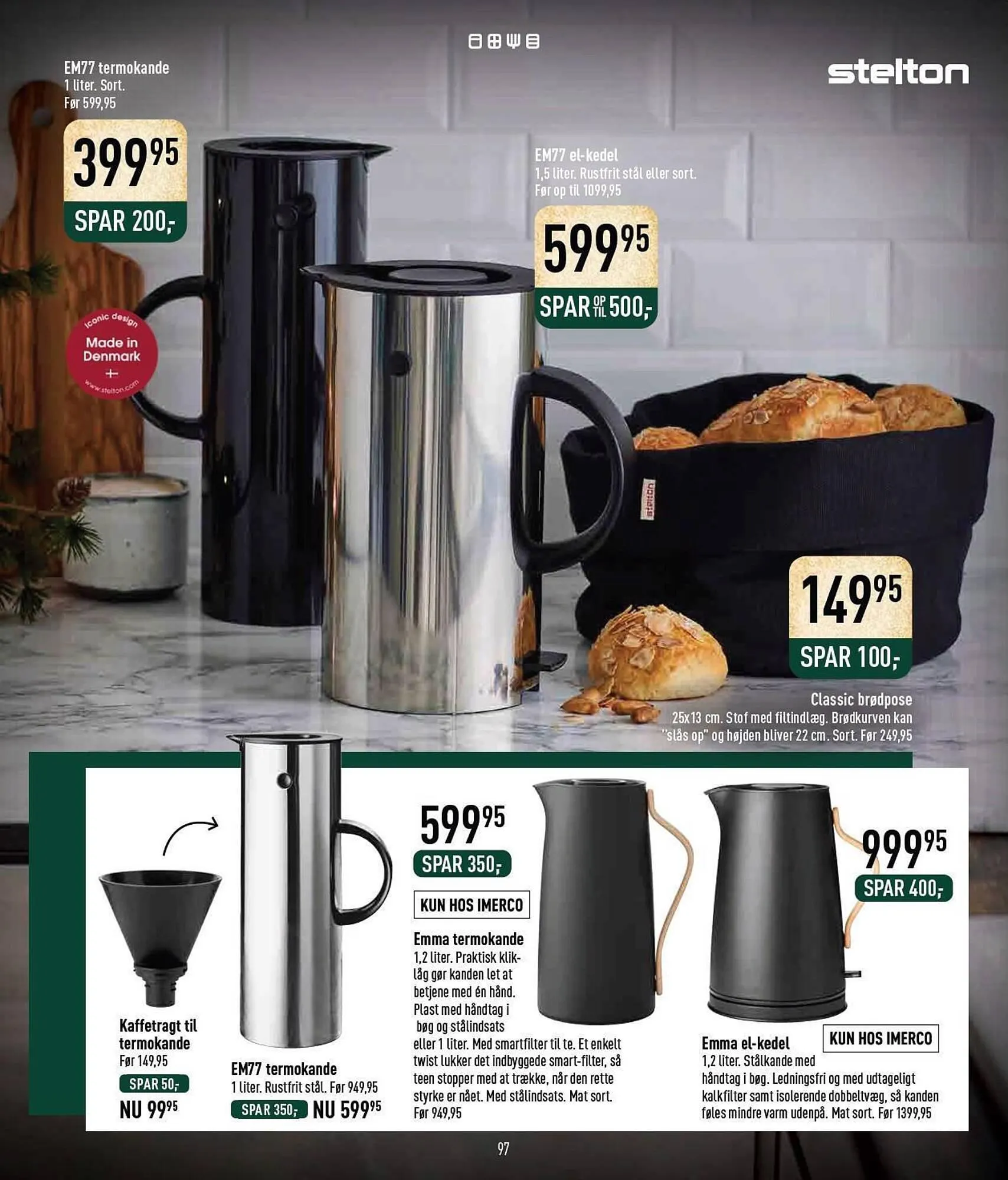 Imerco tilbudsavis Gyldig indtil 20. oktober - 23. december 2023 - tilbudsavis side 97