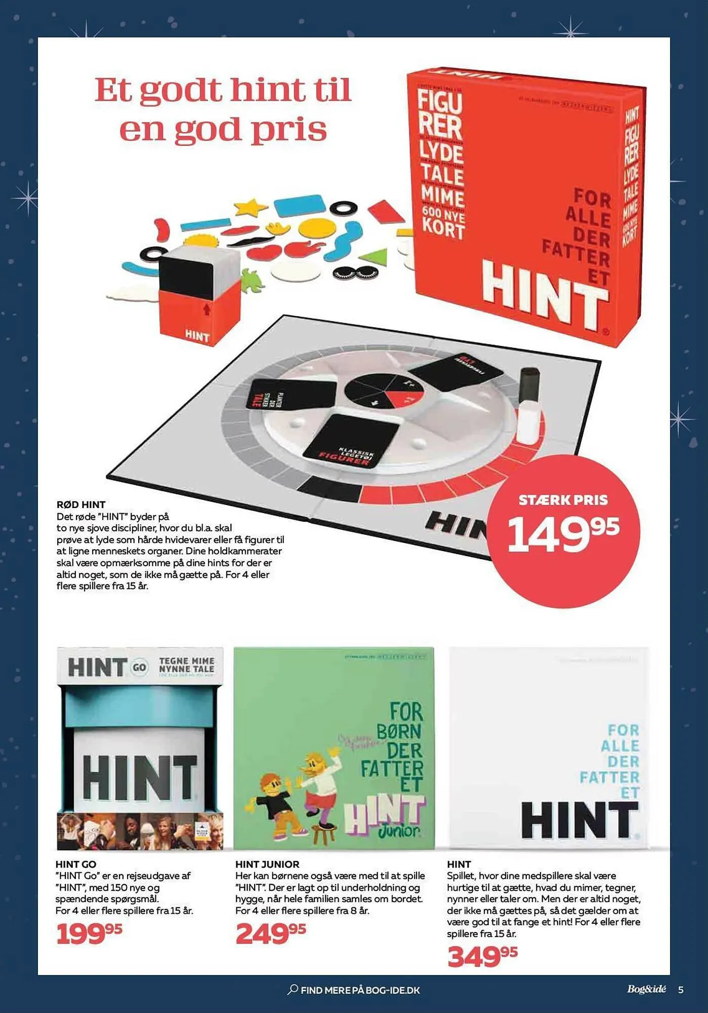 Bog & idé tilbudsavis Gyldig indtil 6. november - 23. december 2023 - tilbudsavis side 5