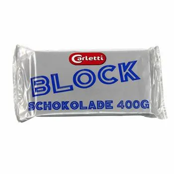 Block chokolade mørk 400 g