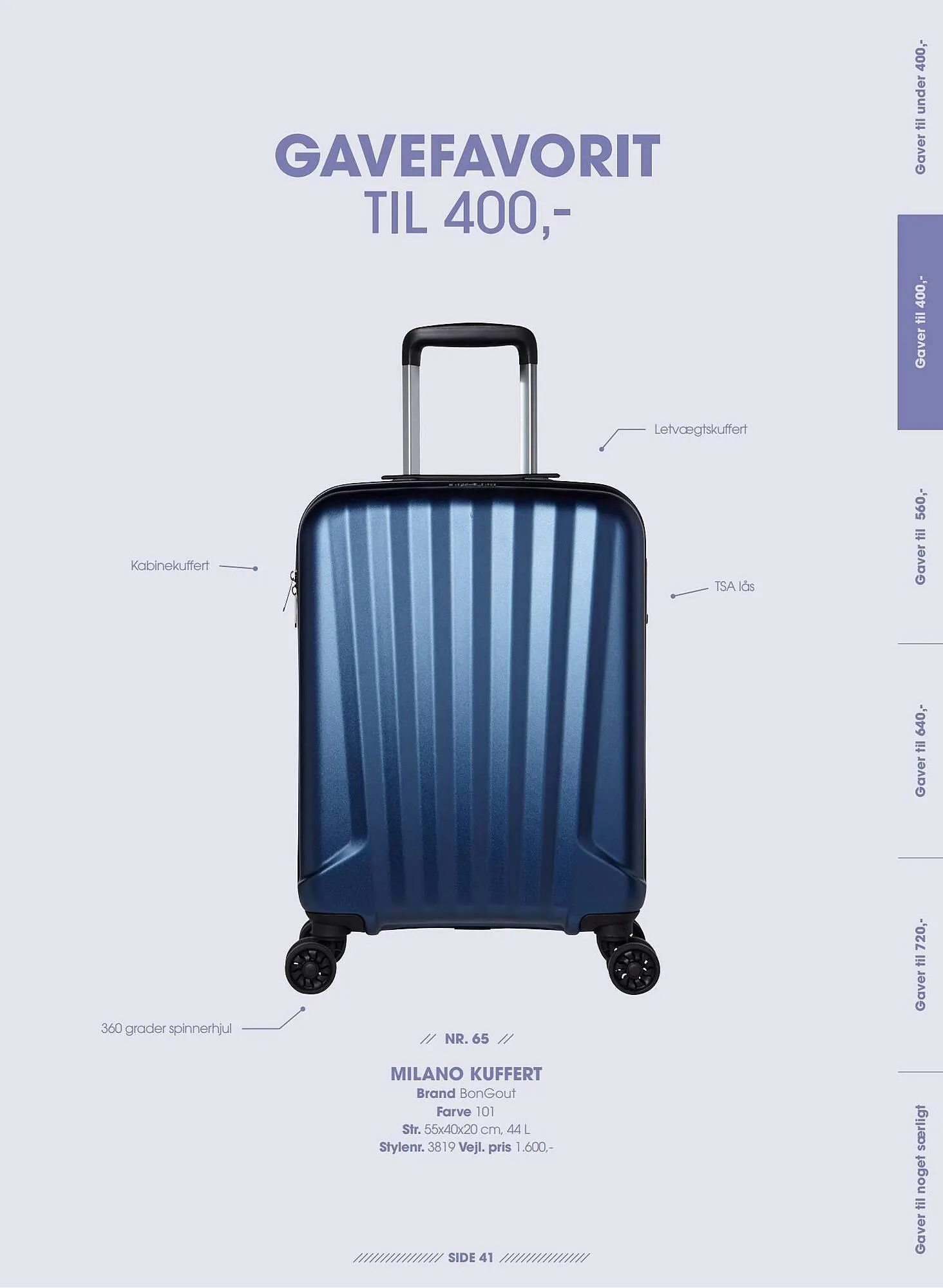 Sportigan tilbudsavis Gyldig indtil 22. august - 31. december 2023 - tilbudsavis side 41