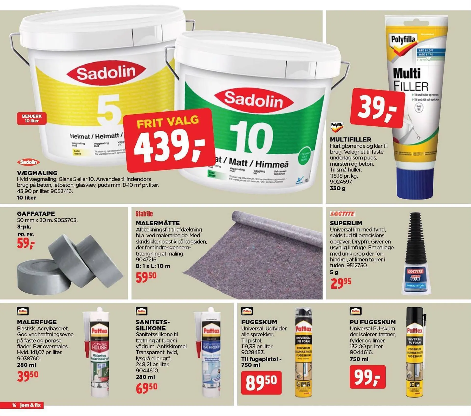 jem & fix tilbudsavis Gyldig indtil 17. september - 23. september 2023 - tilbudsavis side 16
