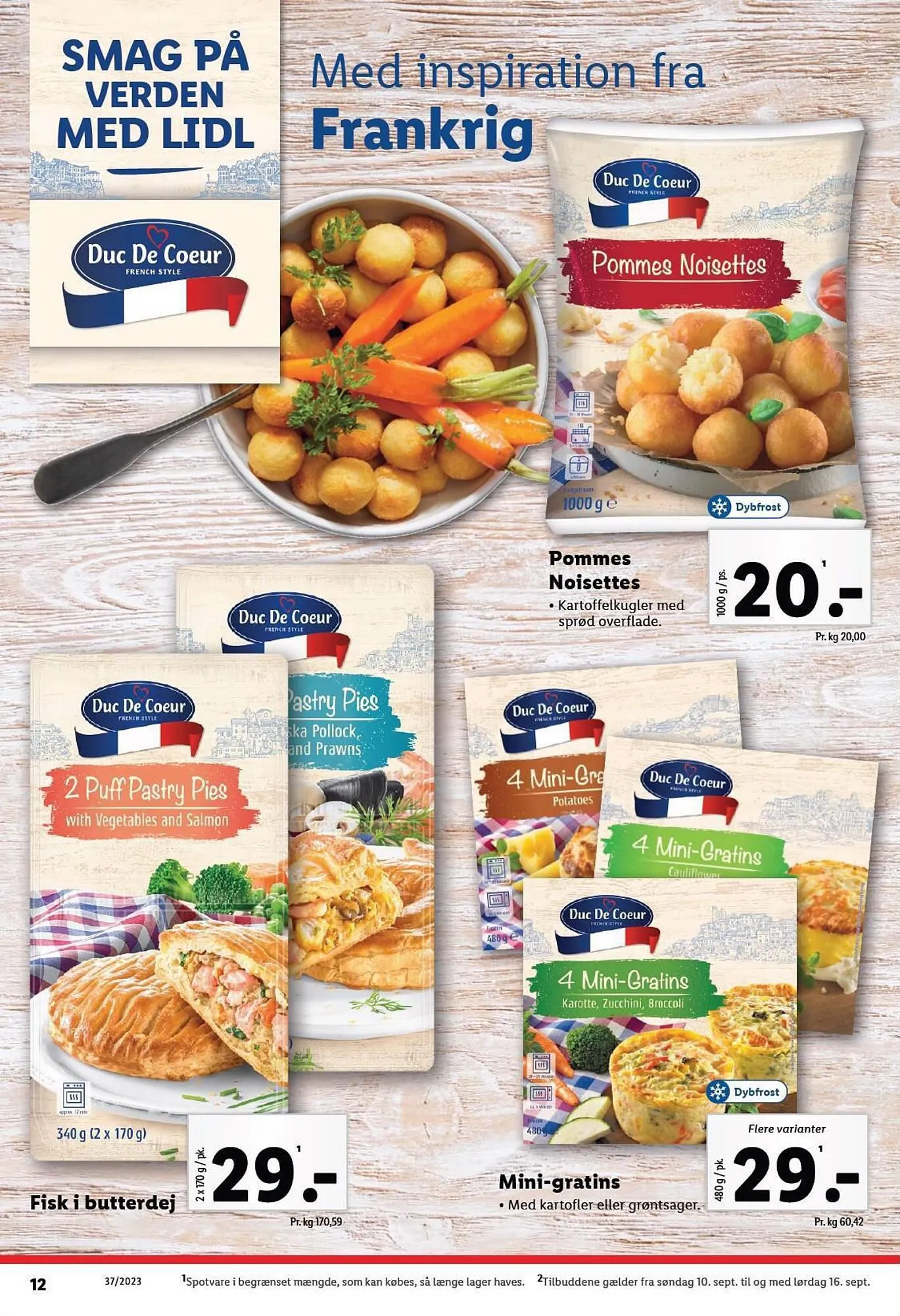 Lidl tilbudsavis Gyldig indtil 10. september - 16. september 2023 - tilbudsavis side 12