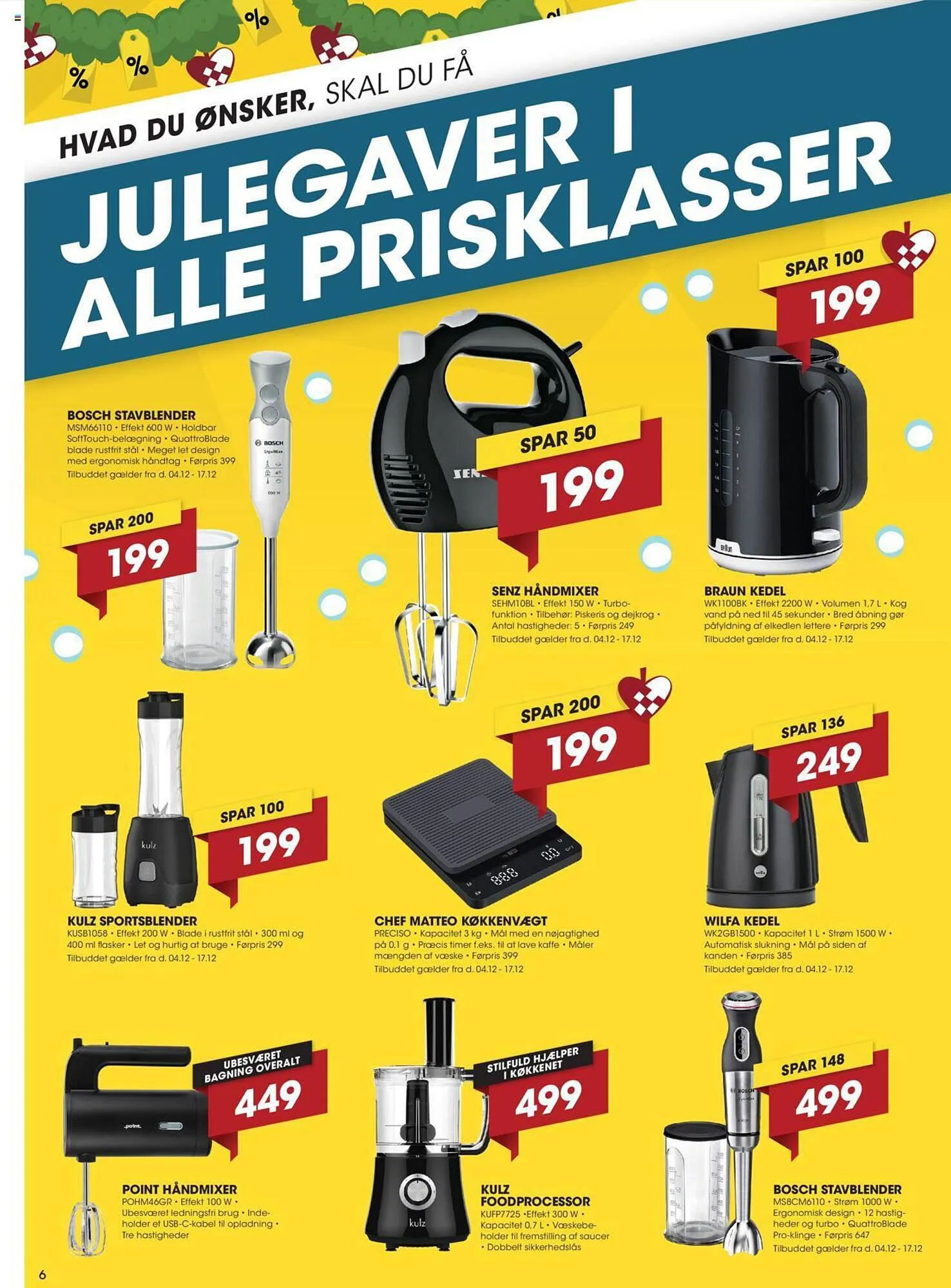 Punkt1 tilbudsavis Gyldig indtil 4. december - 17. december 2023 - tilbudsavis side 6