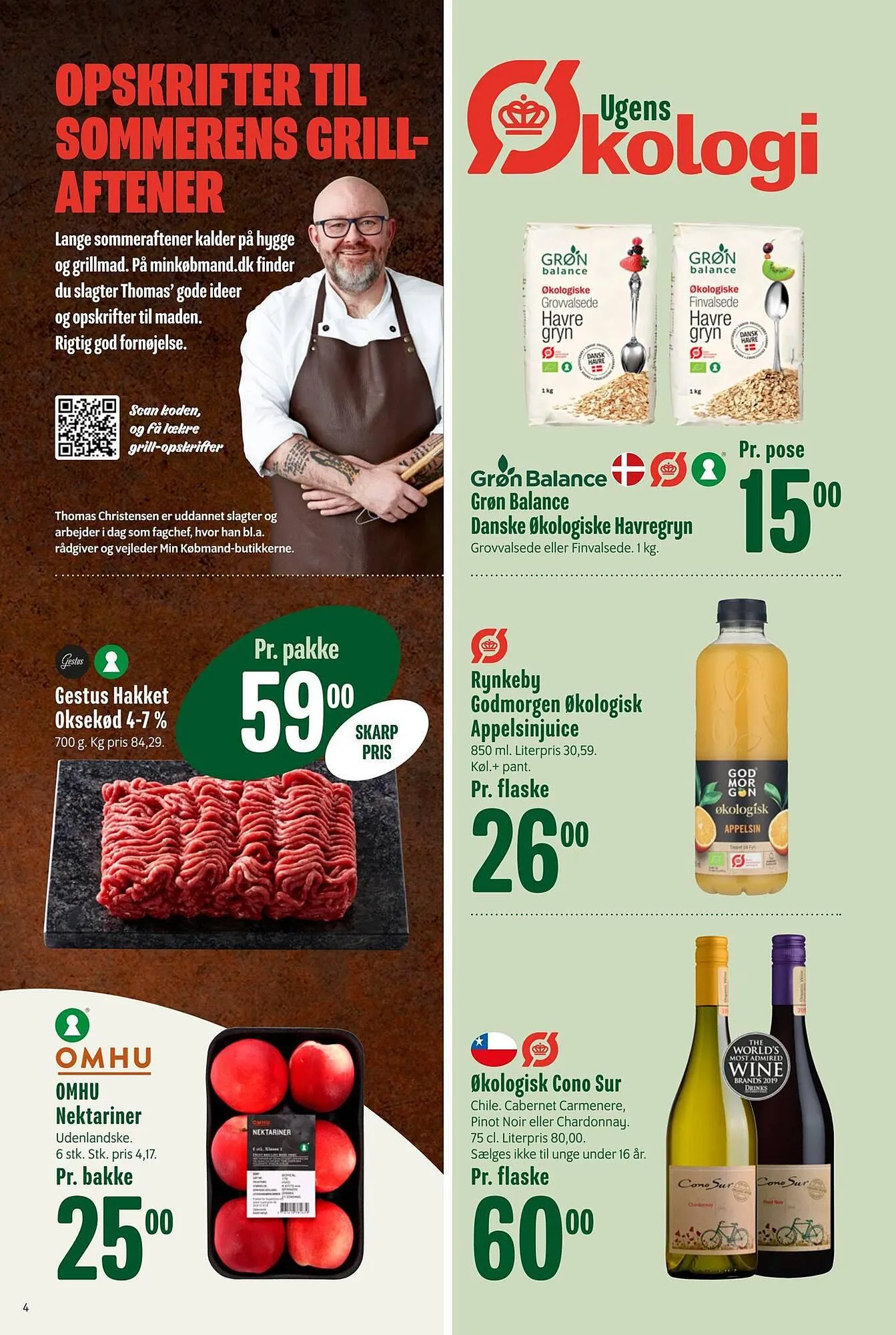 Min Købmand tilbudsavis Gyldig indtil 14. juli - 21. juli 2023 - tilbudsavis side 4