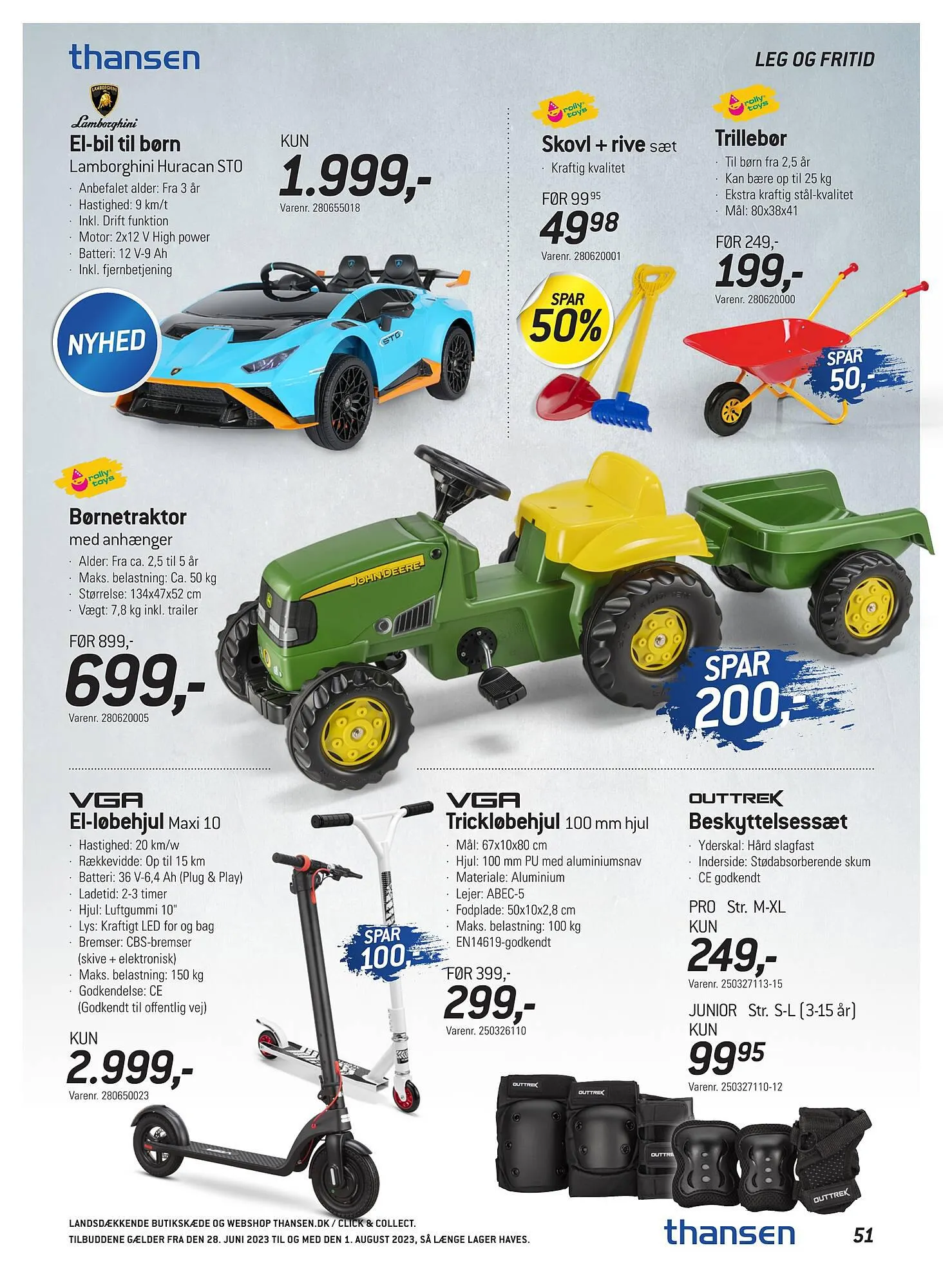 Thansen tilbudsavis Gyldig indtil 28. juni - 1. august 2023 - tilbudsavis side 51
