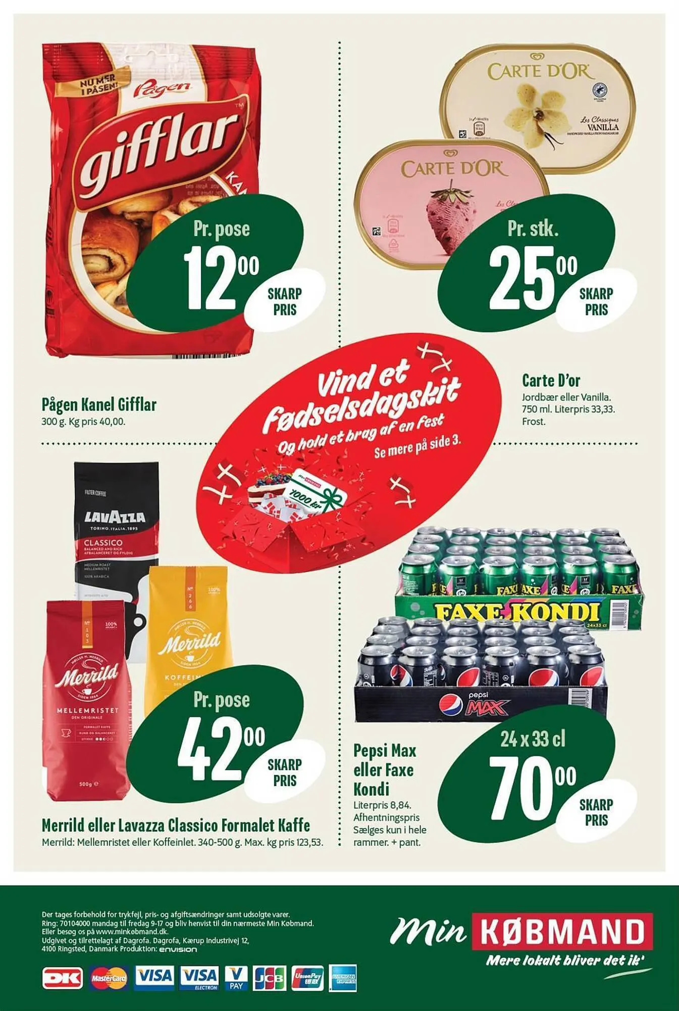 Min Købmand tilbudsavis Gyldig indtil 19. august - 25. august 2023 - tilbudsavis side 16