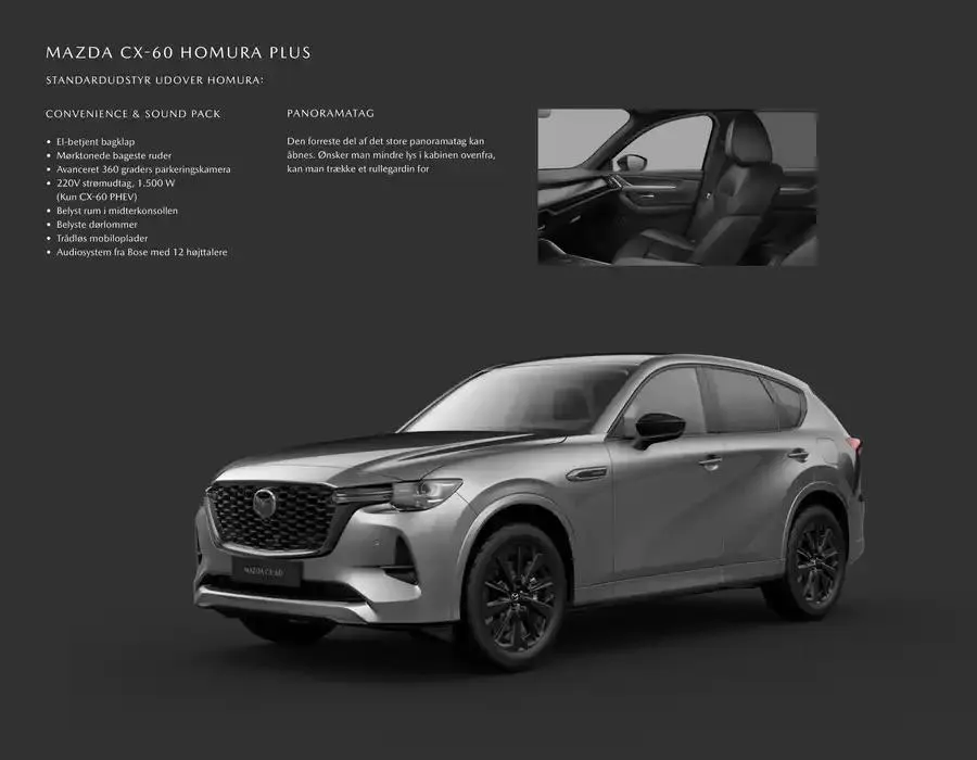 Mazda CX-60 ! Gyldig indtil 21. januar - 31. december 2025 - tilbudsavis side 4