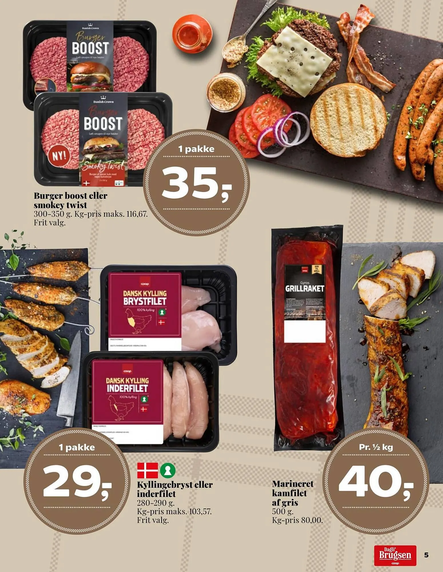 Dagli'Brugsen tilbudsavis Gyldig indtil 3. august - 17. august 2023 - tilbudsavis side 5